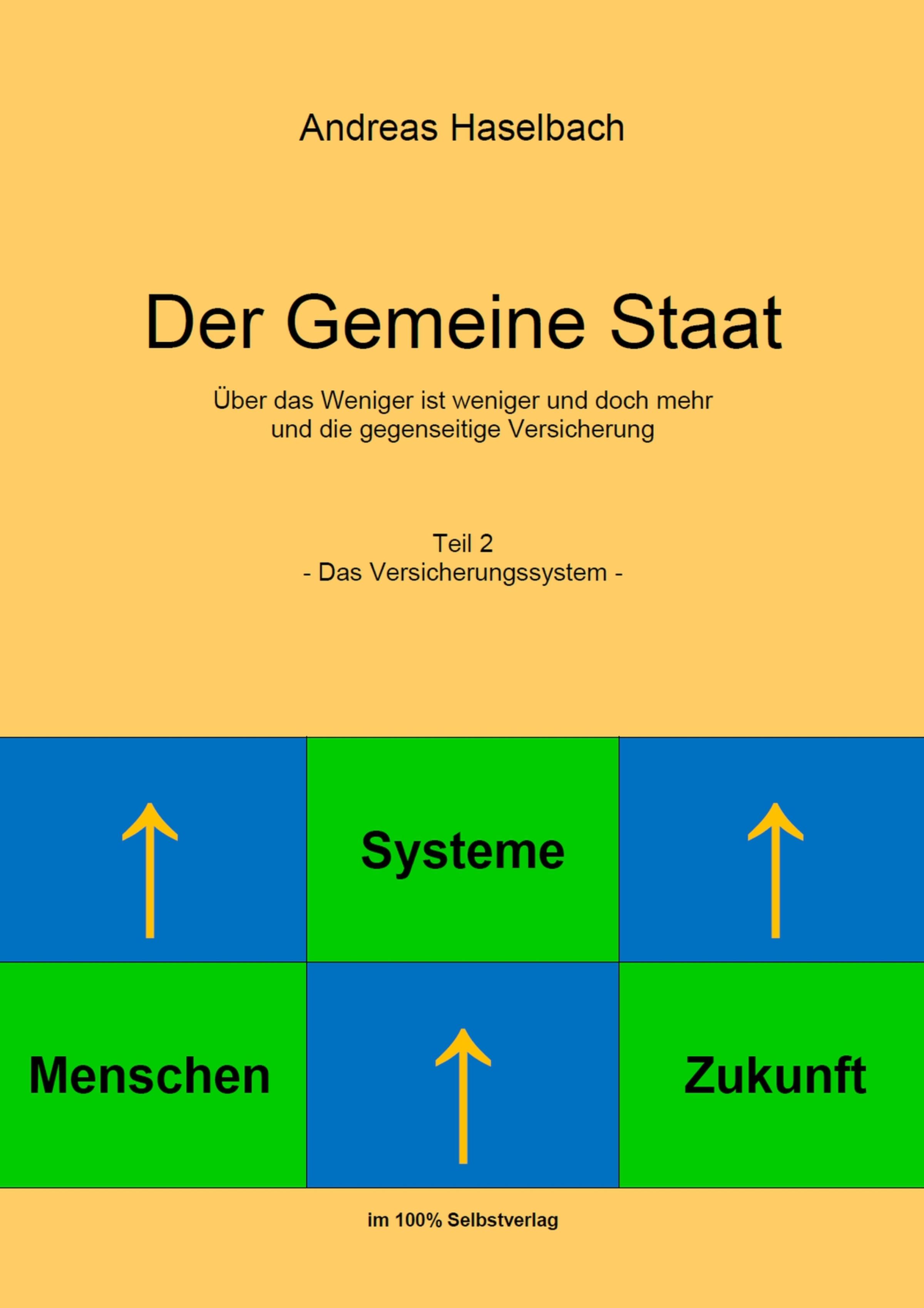 Обложка книги «Der Gemeine Staat -Teil 2- Das Versicherungssystem-»