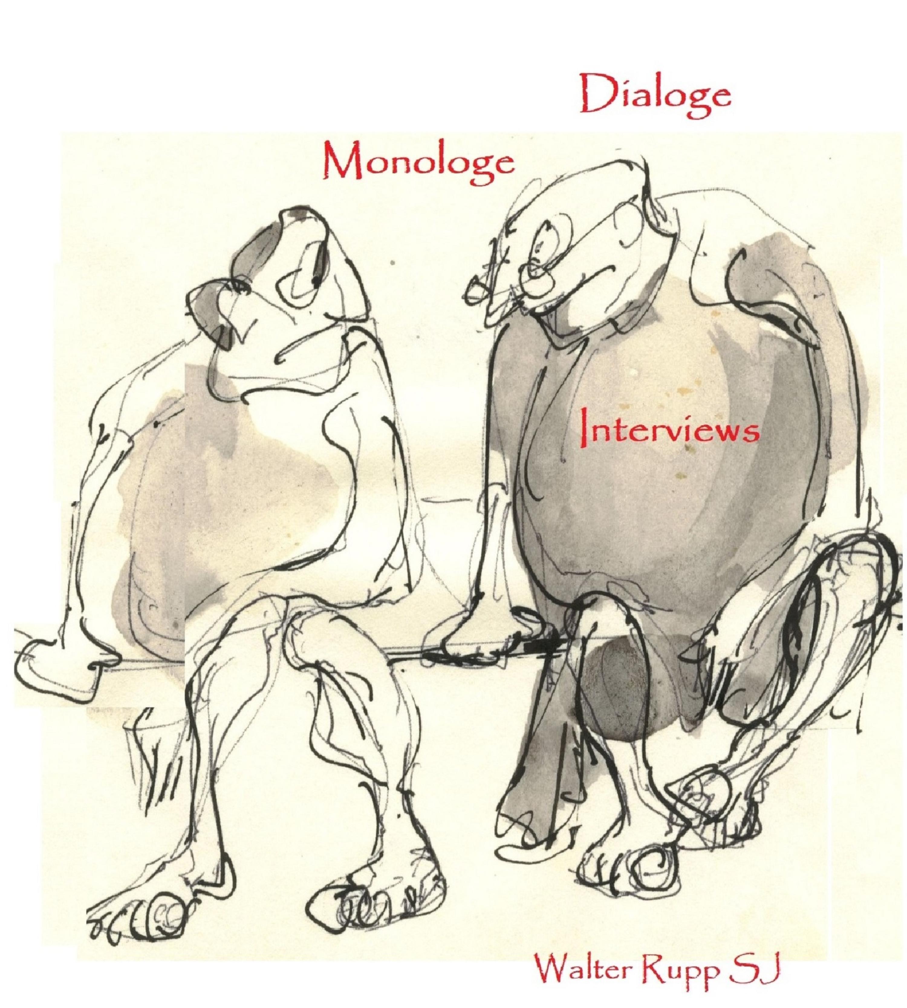 Обложка книги «Dialoge, Monologe, Interviews»