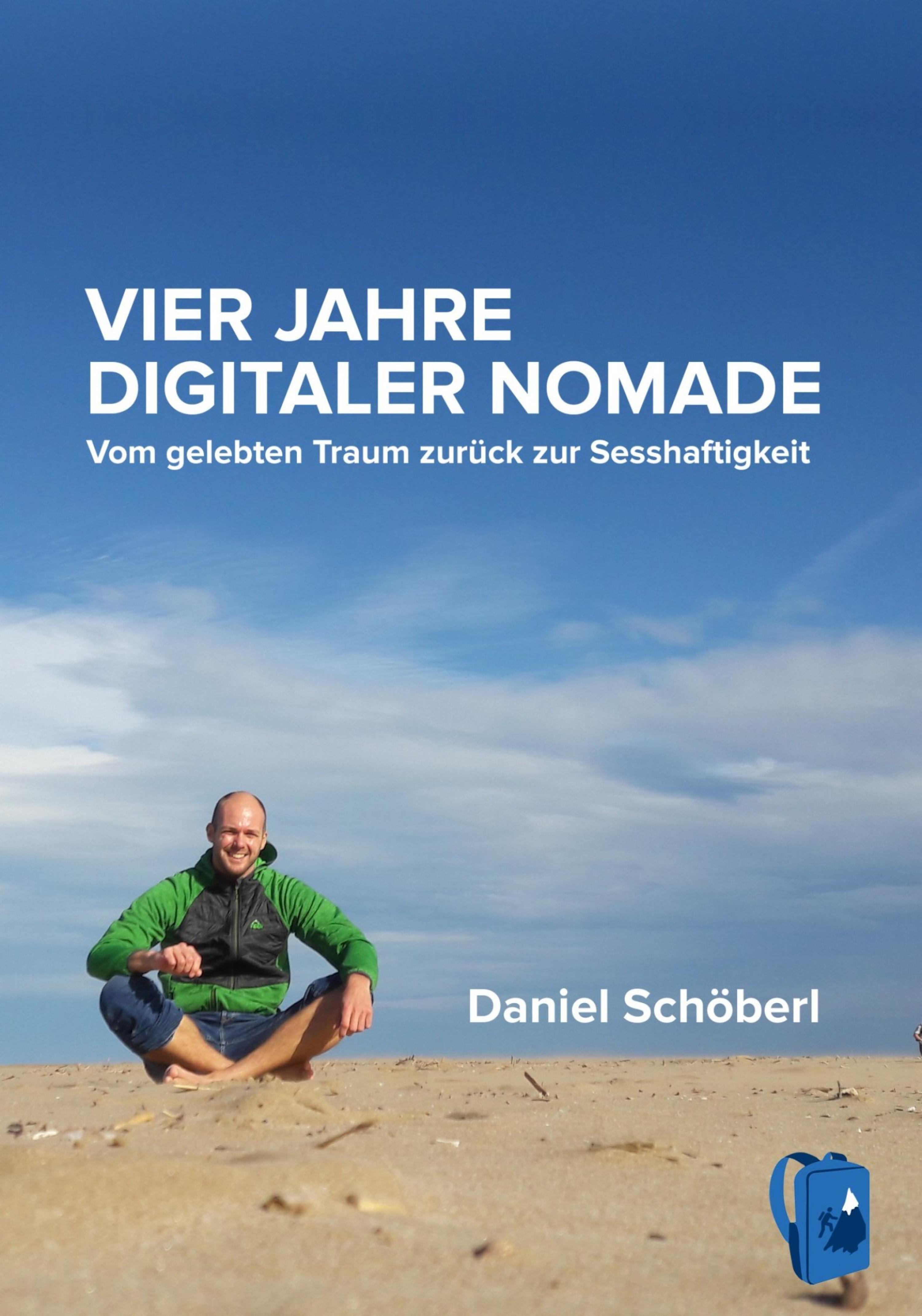 Обложка книги «Vier Jahre digitaler Nomade»