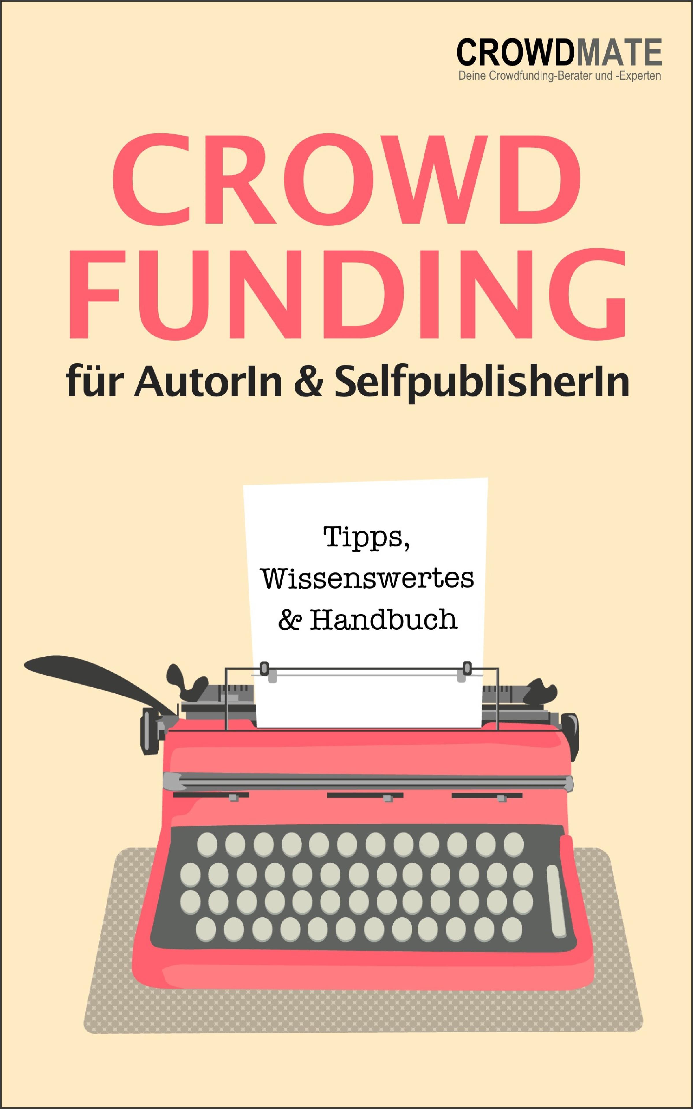 Обложка книги «Crowdfunding für Autoren und Selfpublisher»