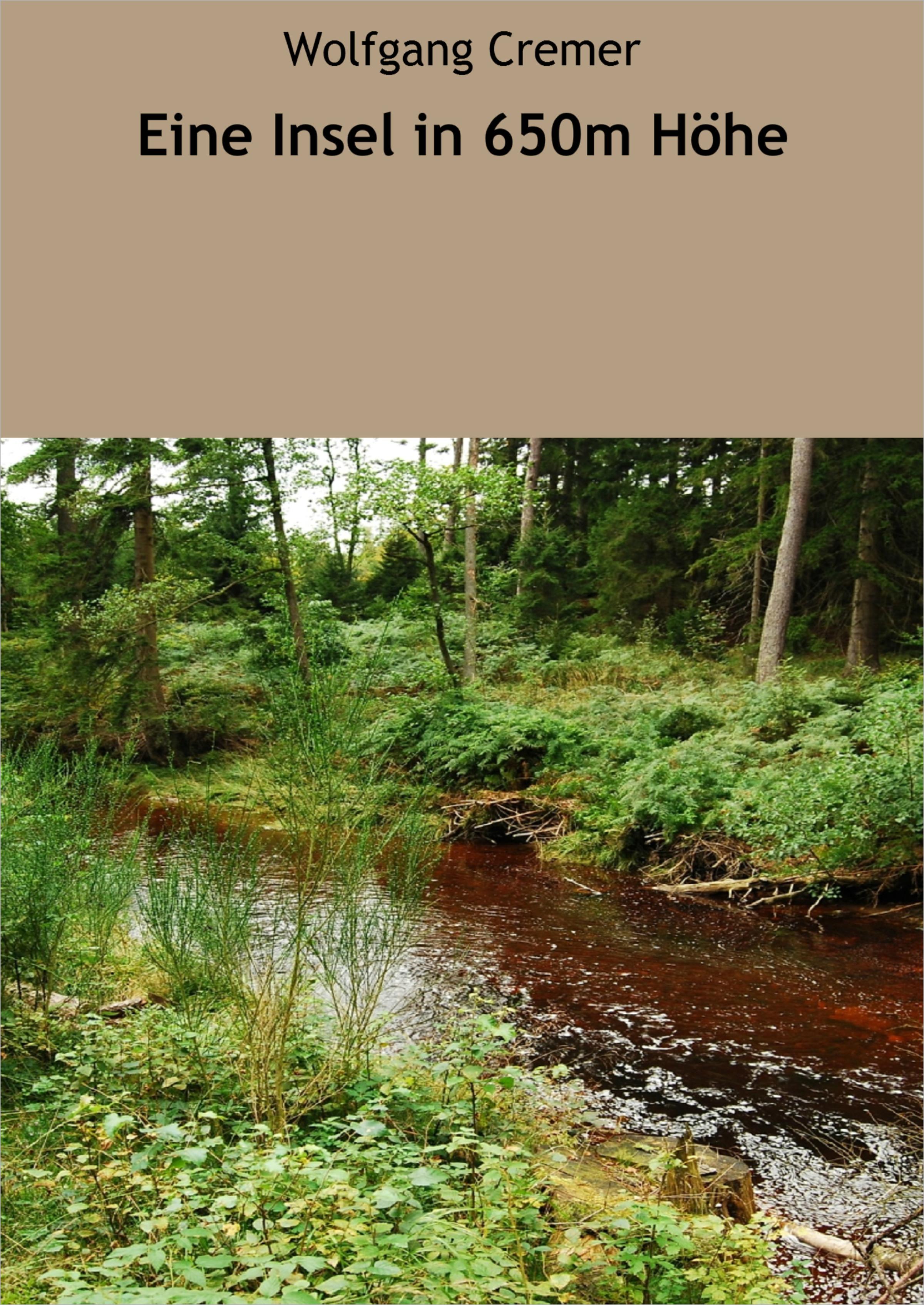Обложка книги «Eine Insel in 650m Höhe»