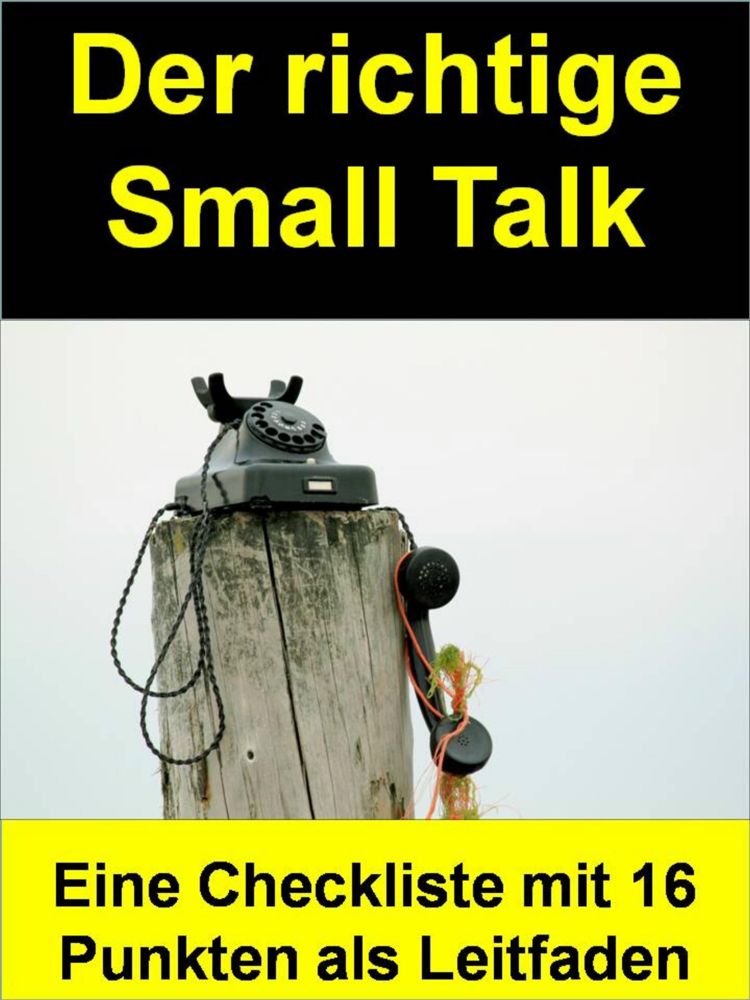 Обложка книги «Der richtige Small Talk»