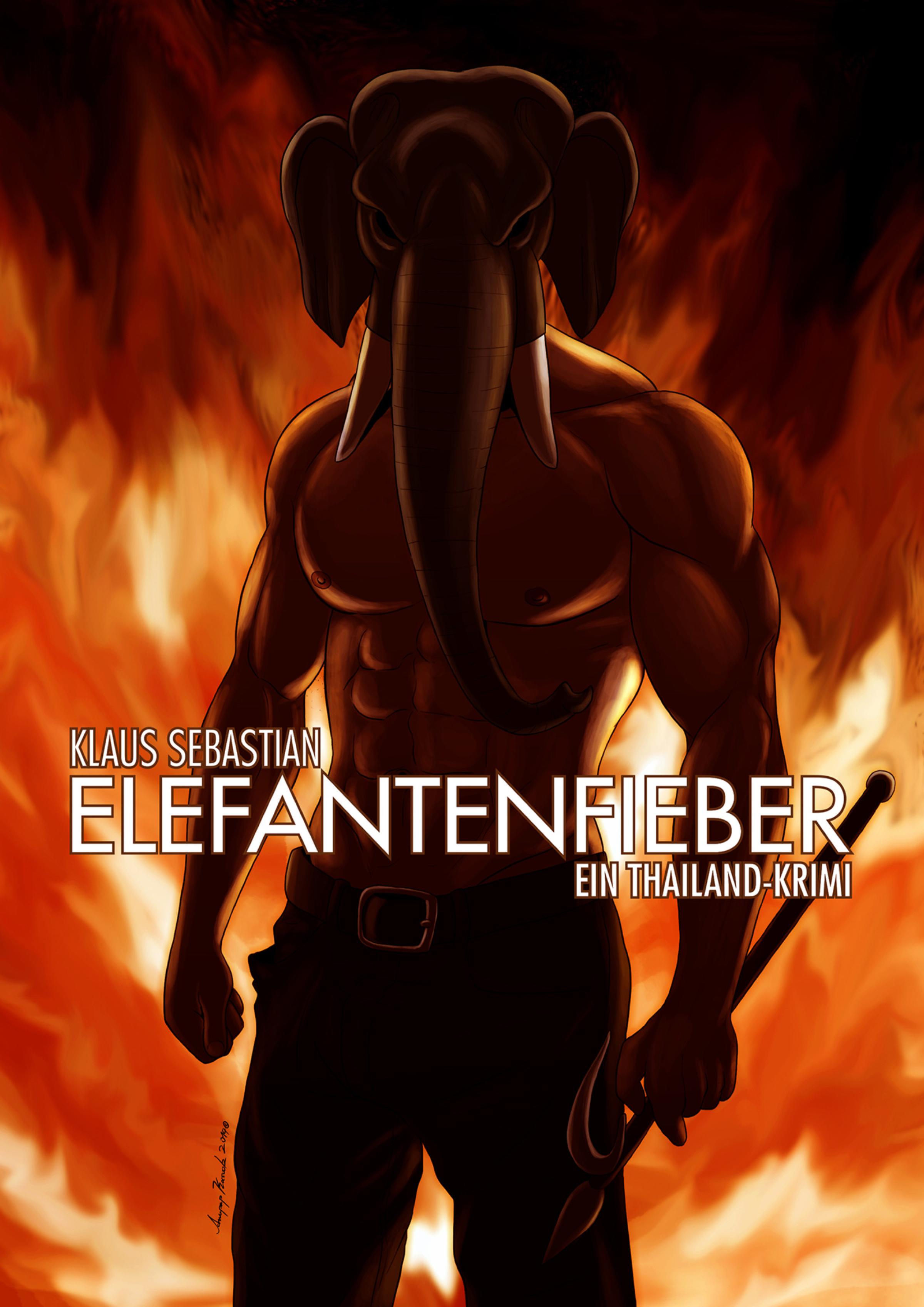 Обложка книги «Elefantenfieber»