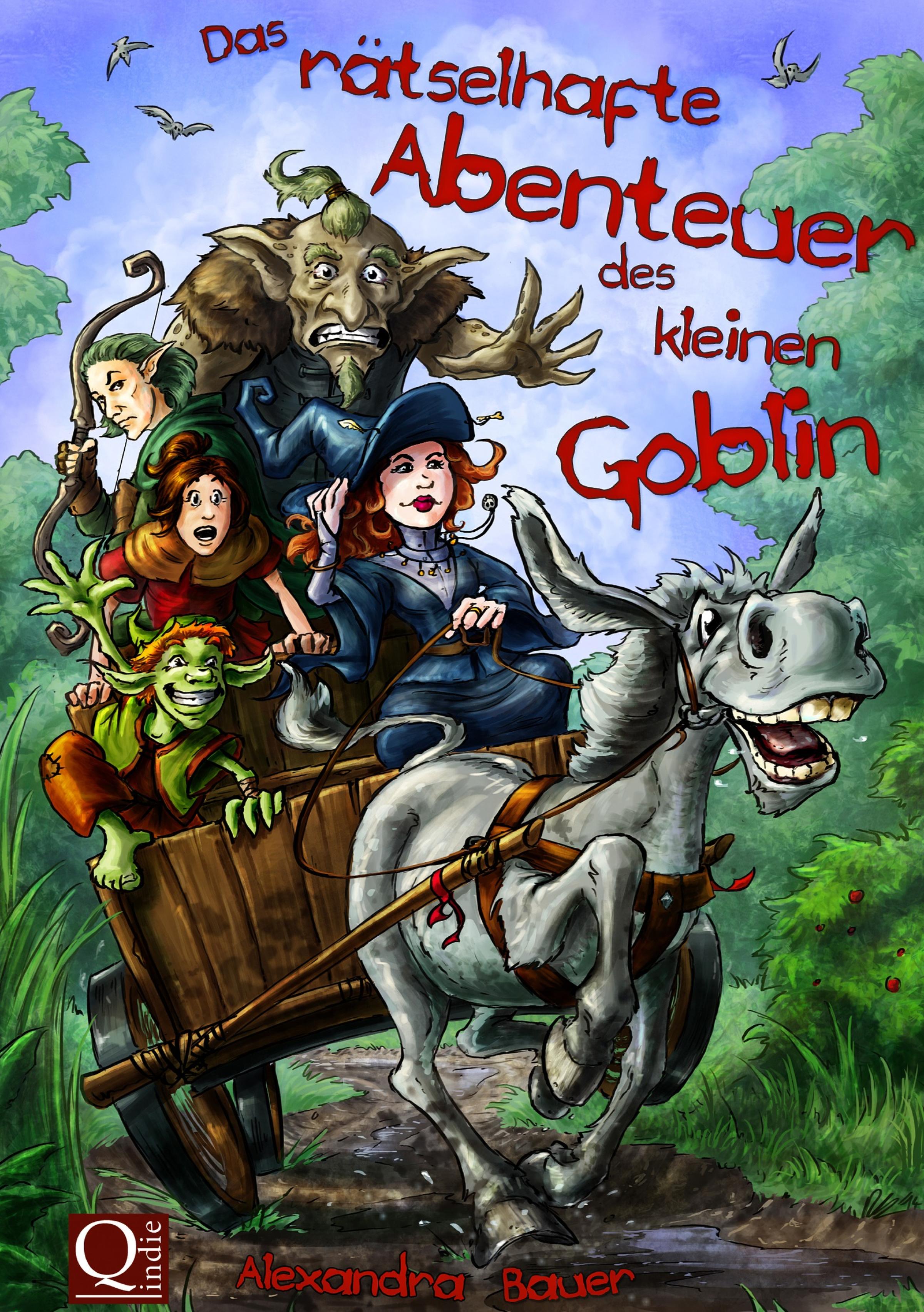 Обложка книги «Das rätselhafte Abenteuer des kleinen Goblin»