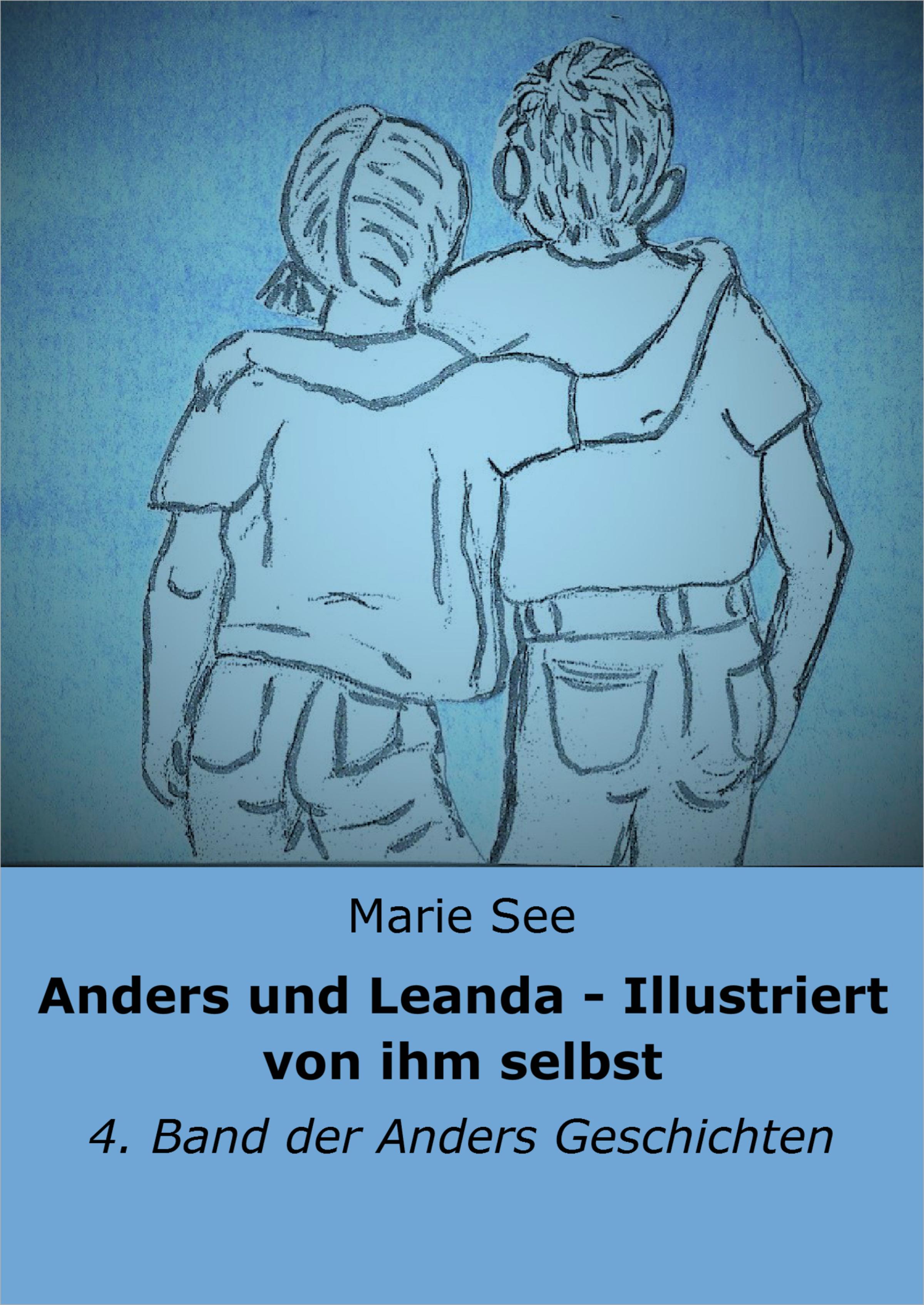 Обложка книги «Anders und Leanda - Illustriert von ihm selbst»