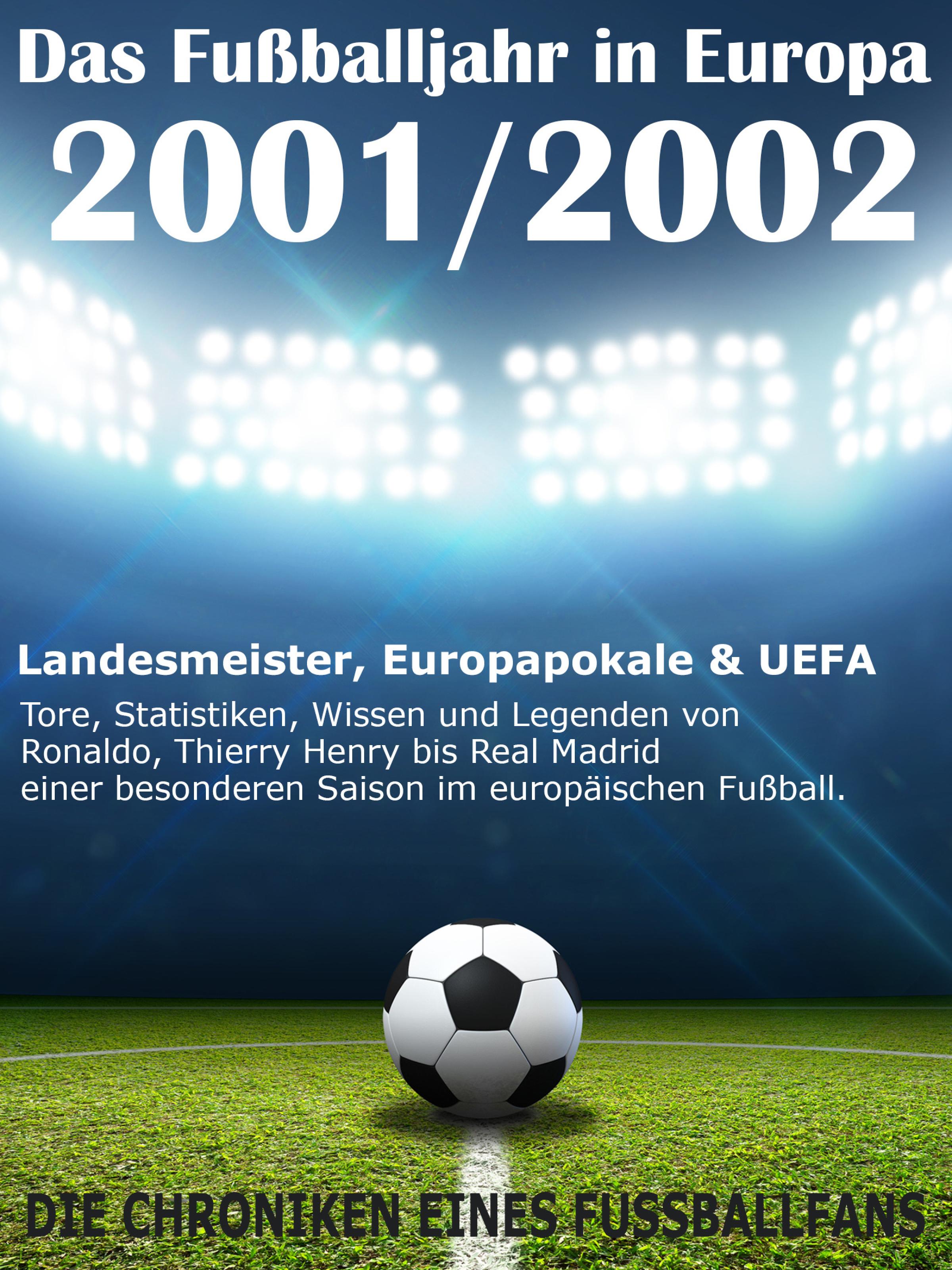 Обложка книги «Das Fußballjahr in Europa 2001 / 2002»