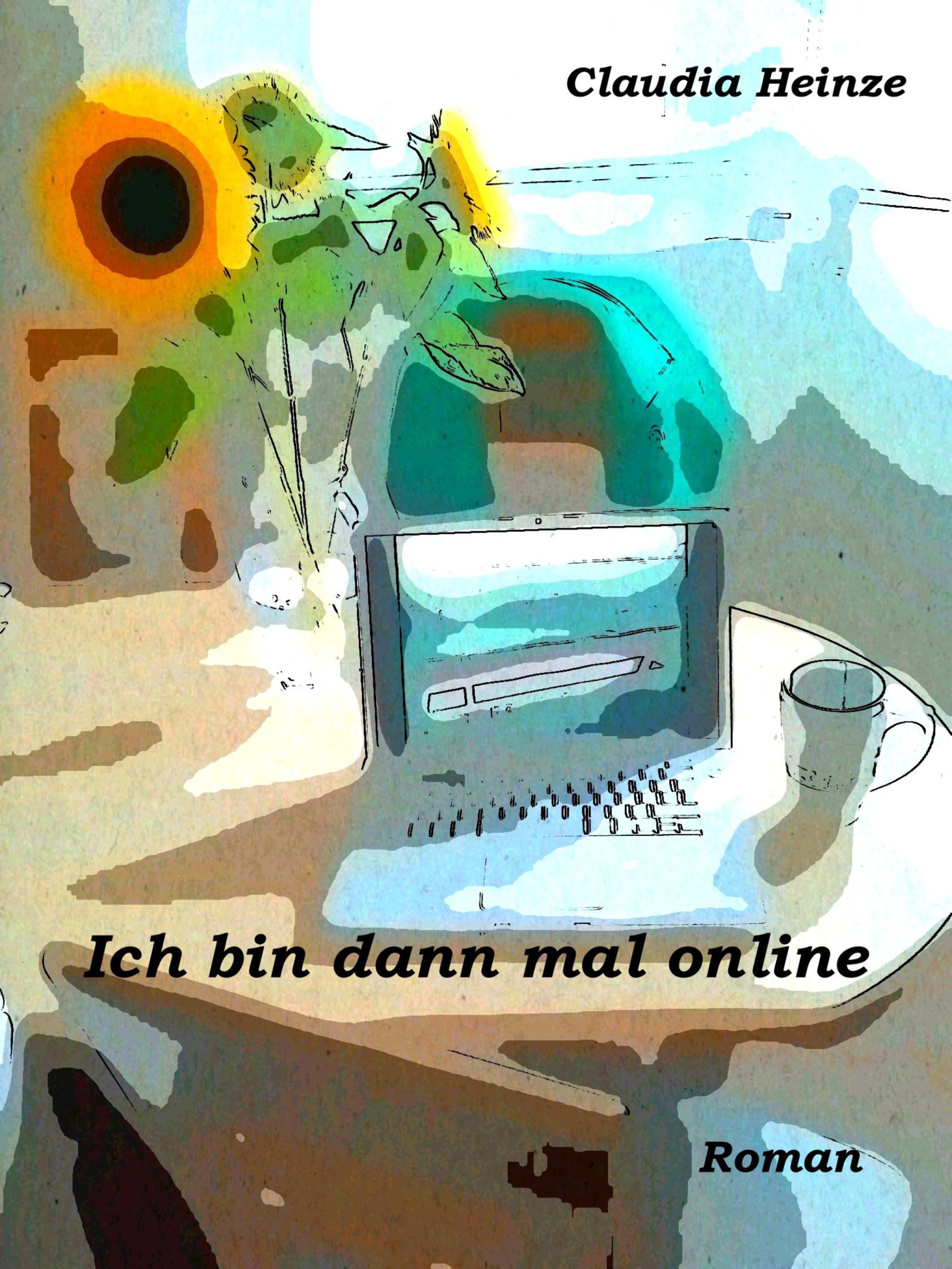 Обложка книги «Ich bin dann mal online»