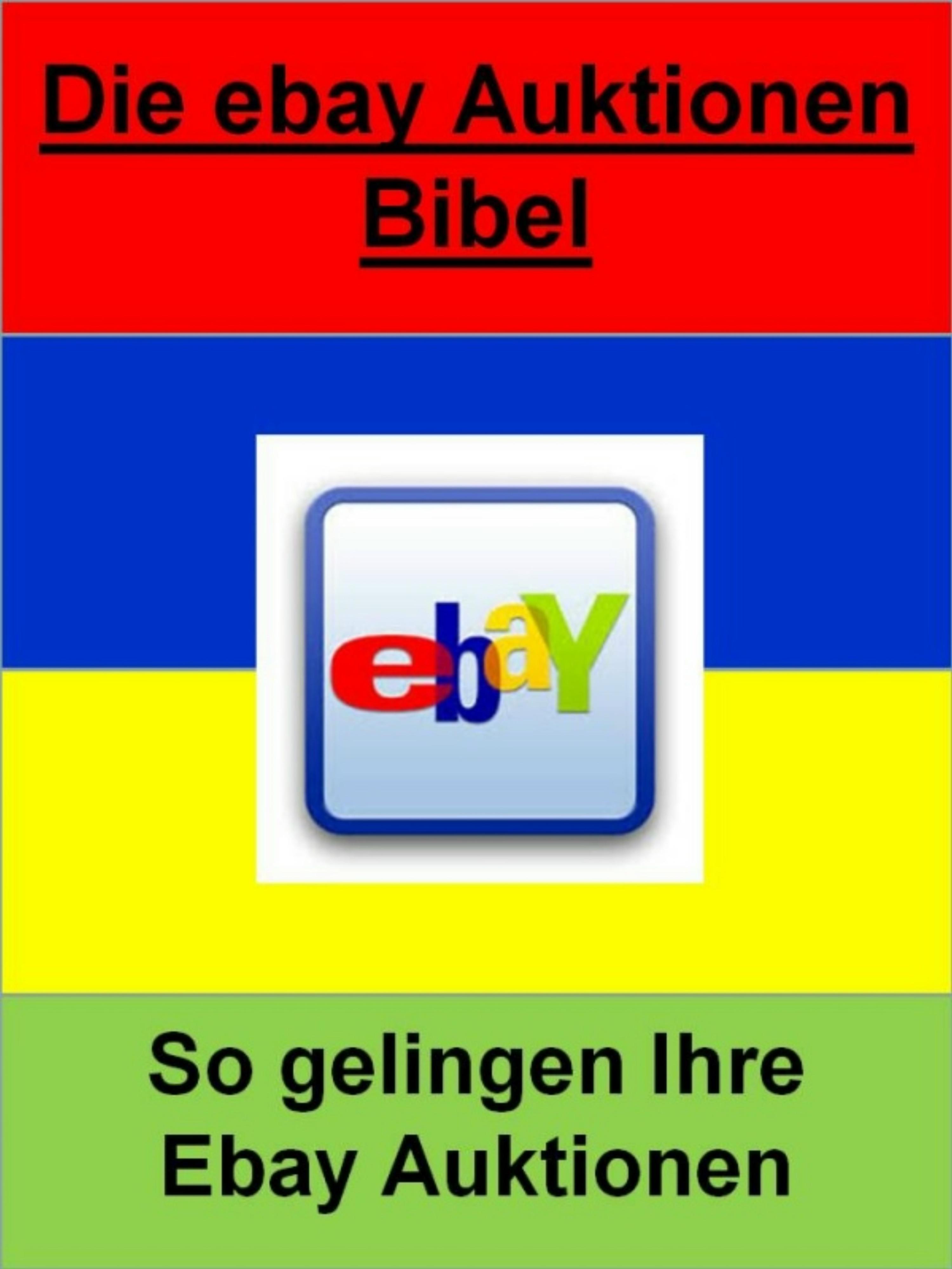 Обложка книги «Die ebay Auktionen Bibel»