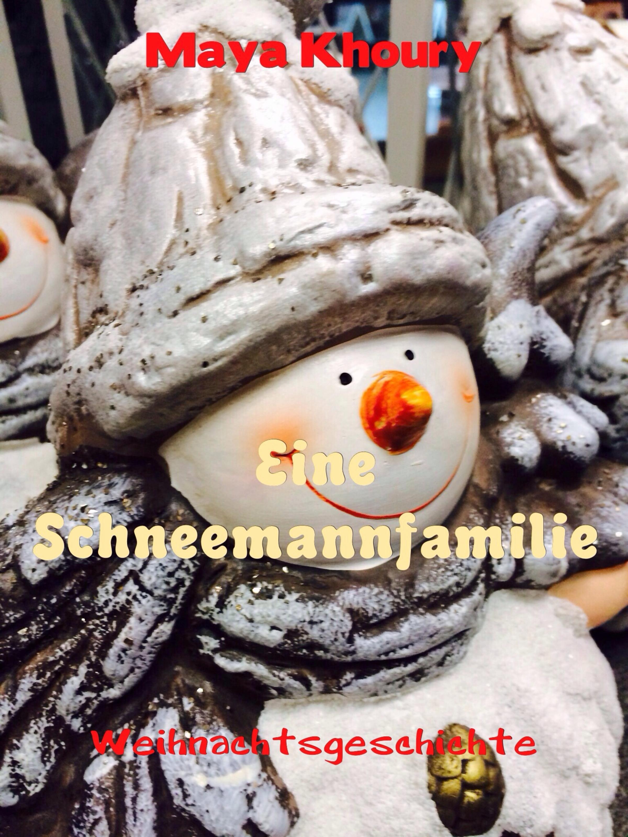 Обложка книги «Eine Schneemannfamilie»