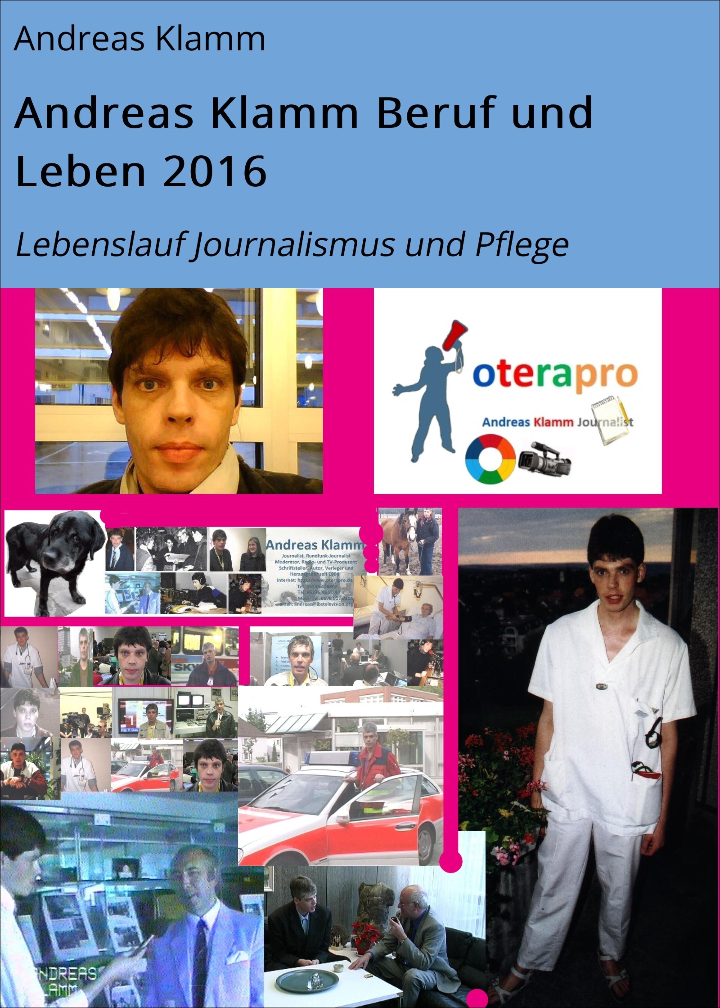 Обложка книги «Andreas Klamm Beruf und Leben 2016»