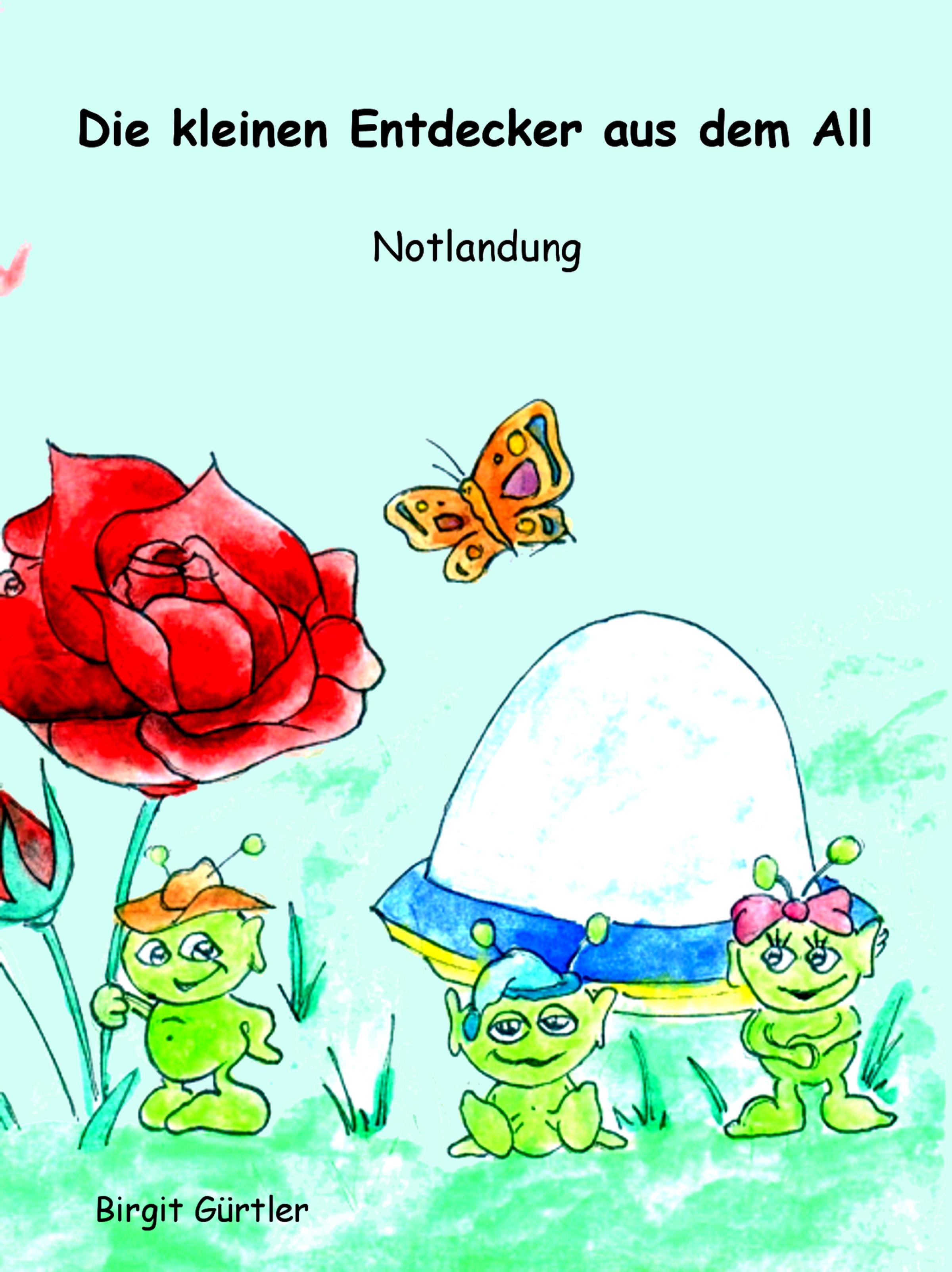 Обложка книги «Die kleinen Entdecker aus dem All»