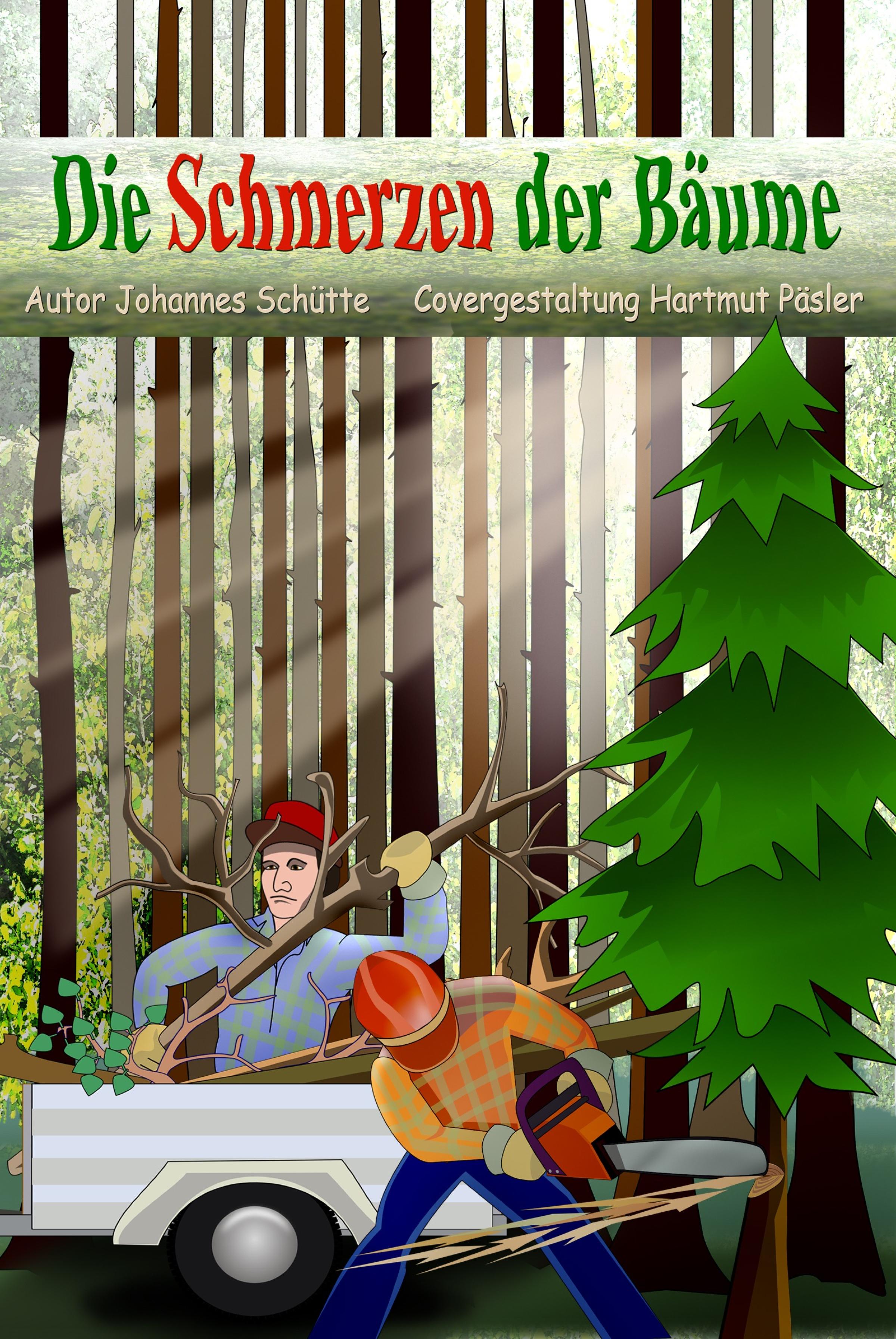 Обложка книги «Die Schmerzen der Bäume»