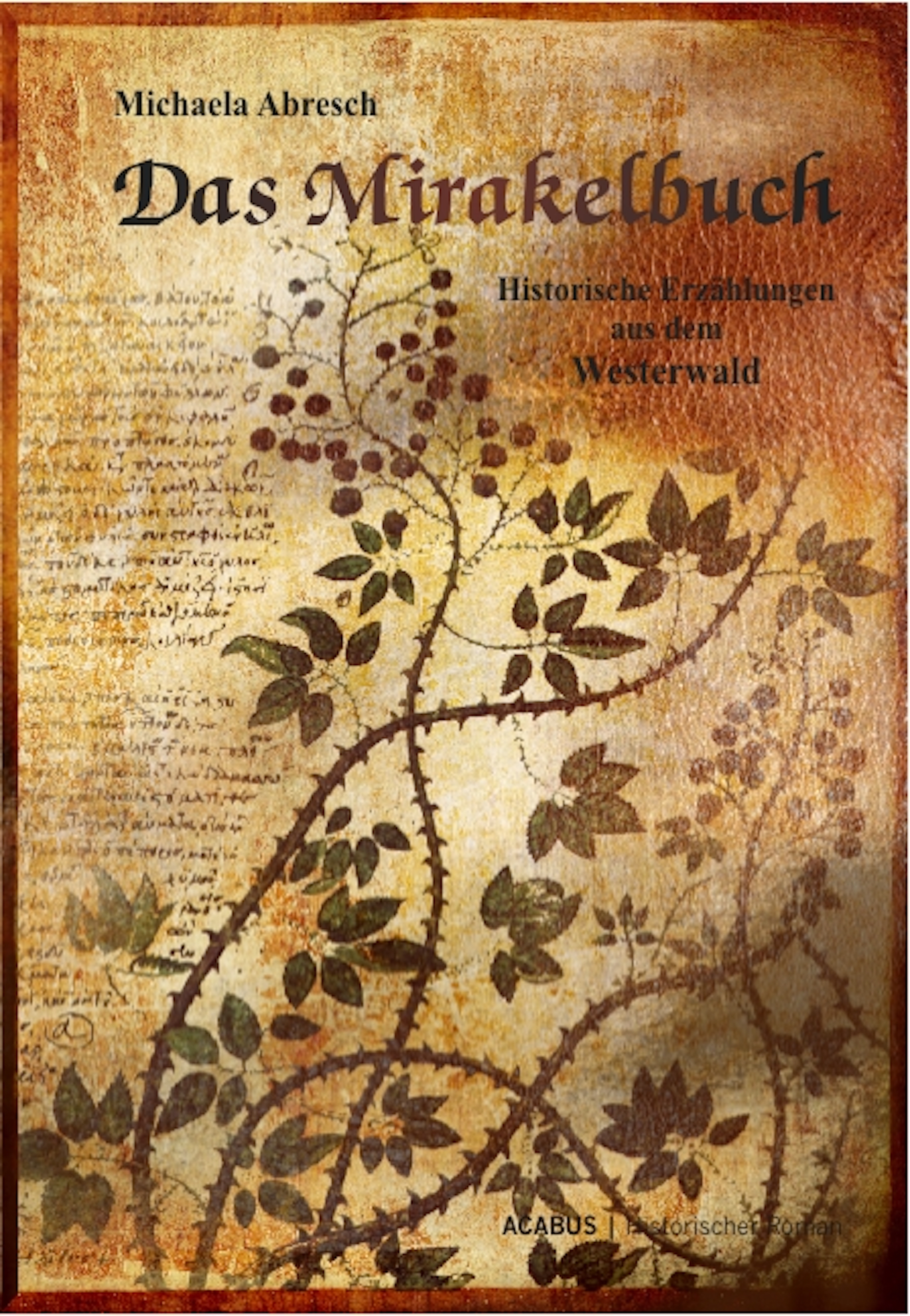Обложка книги «Das Mirakelbuch. Historische Erzählungen aus dem Westerwald»
