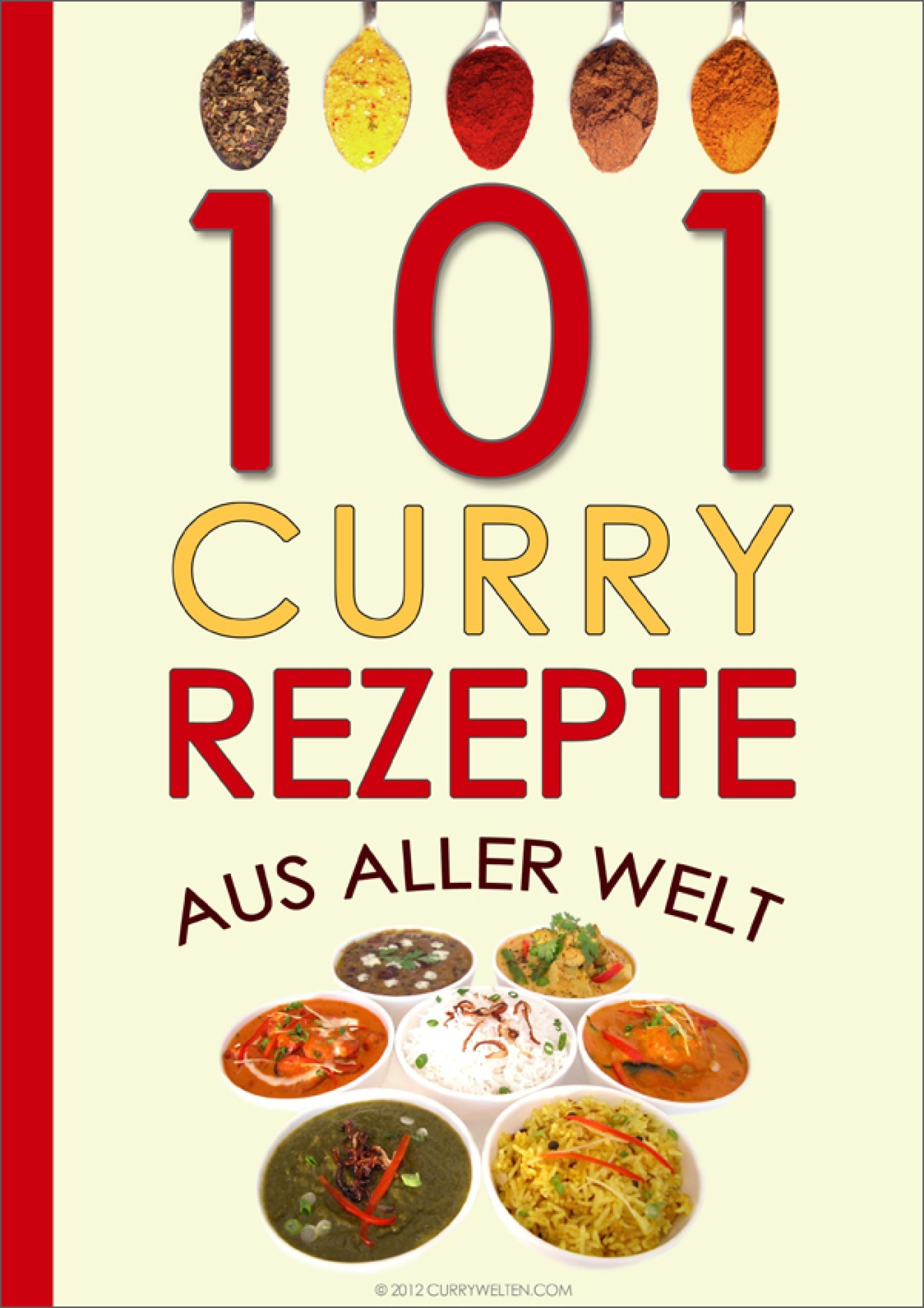 Обложка книги «101 Curry-Rezepte aus aller Welt»