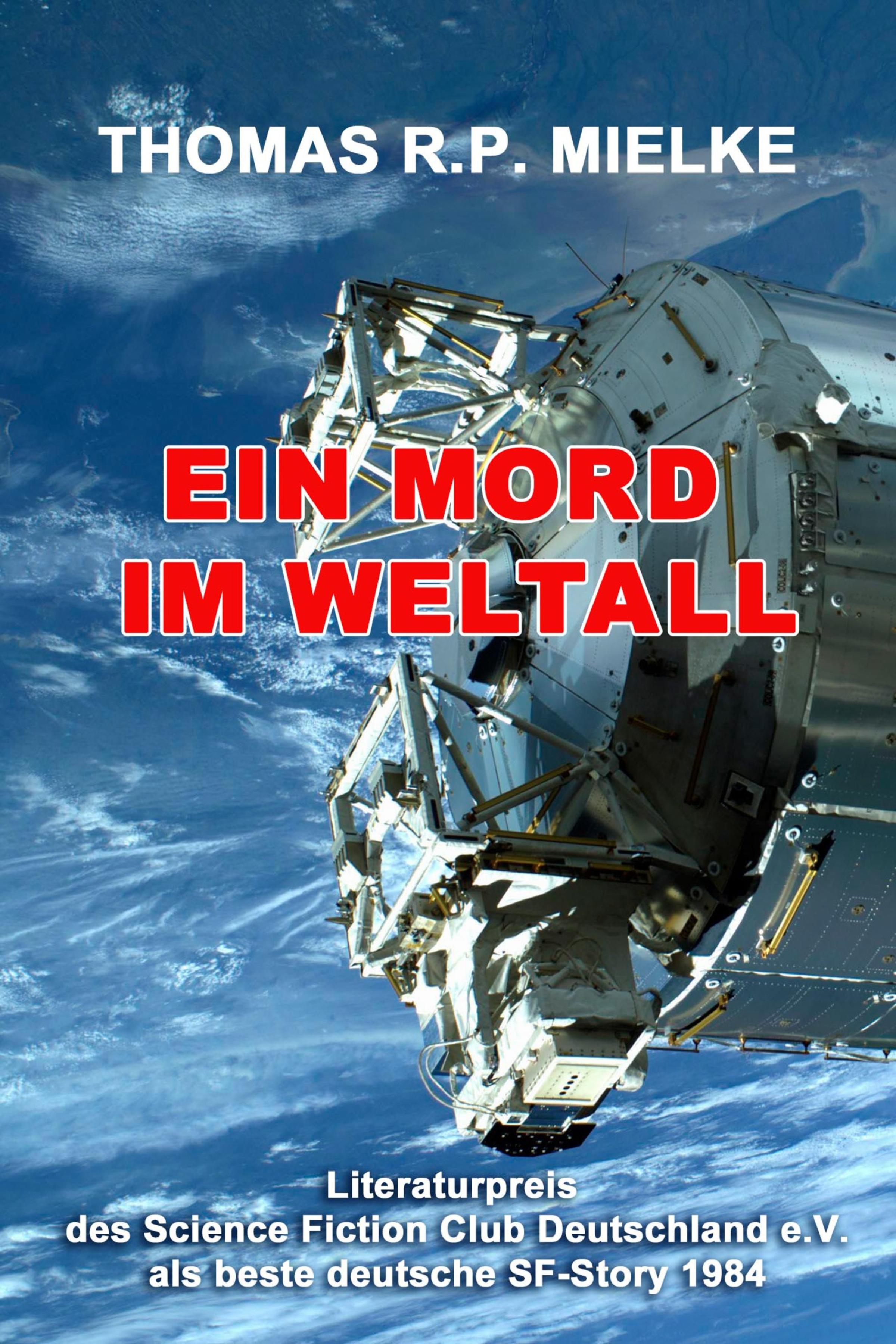 Обложка книги «Ein Mord im Weltall»