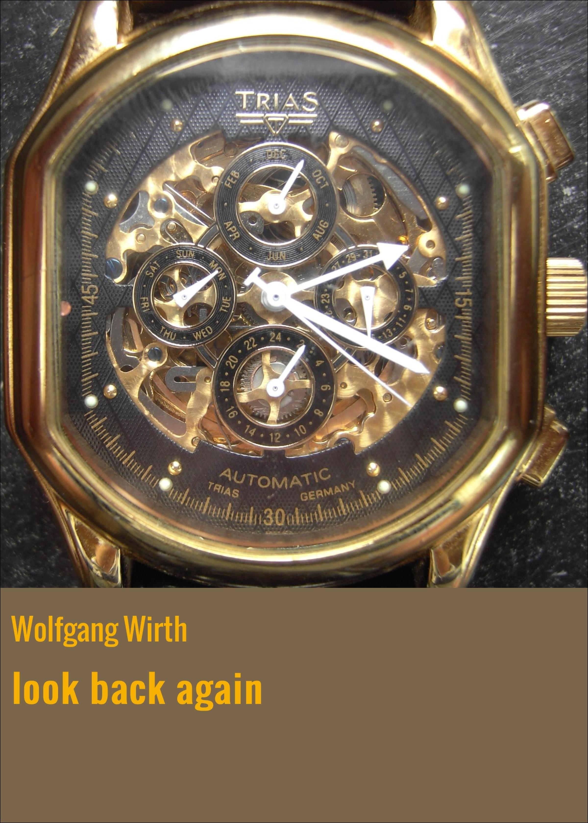 Обложка книги «look back again»