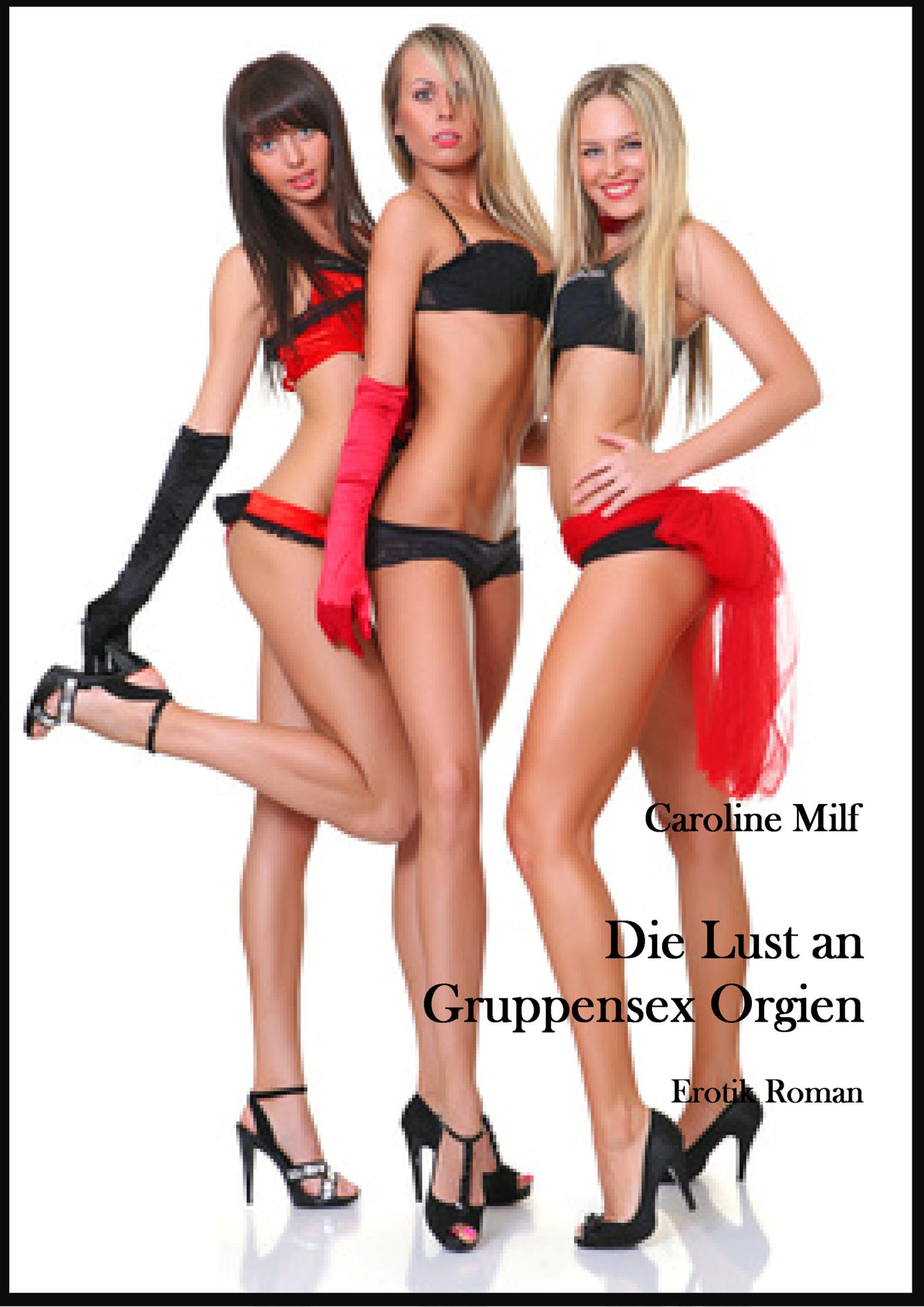 Обложка книги «Die Lust an Gruppensex Orgien»