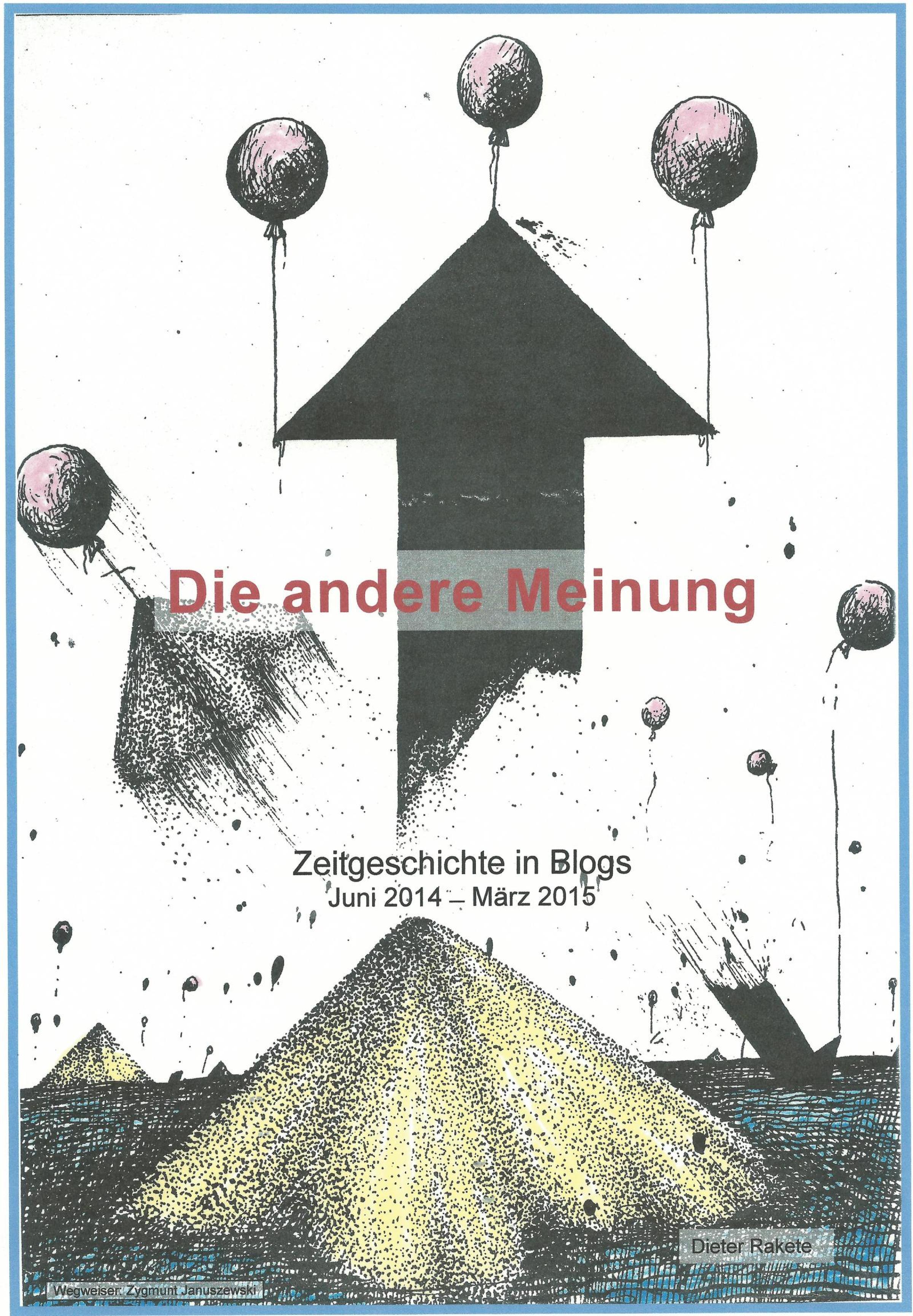 Обложка книги «Die andere Meinung»