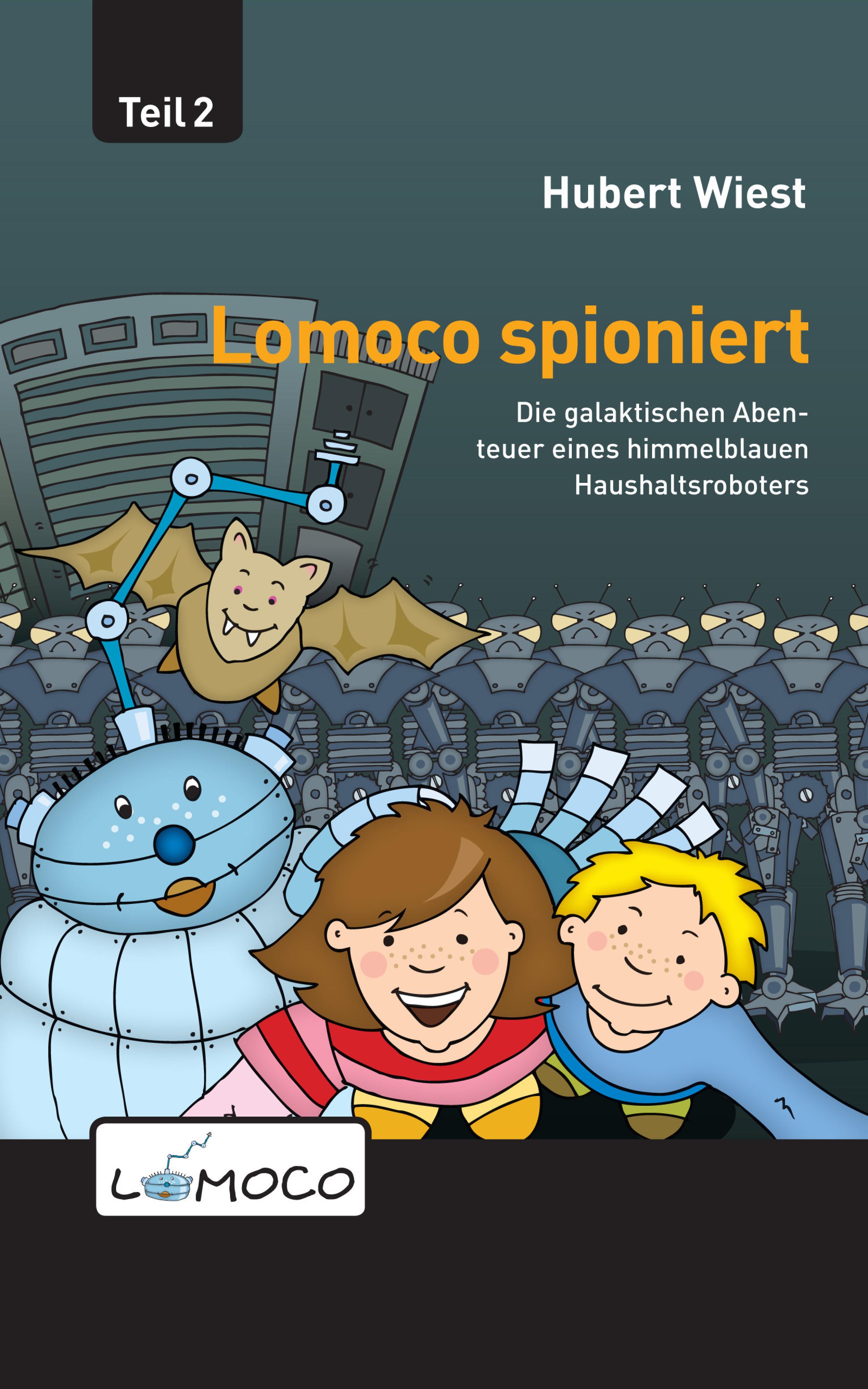 Обложка книги «Lomoco spioniert»