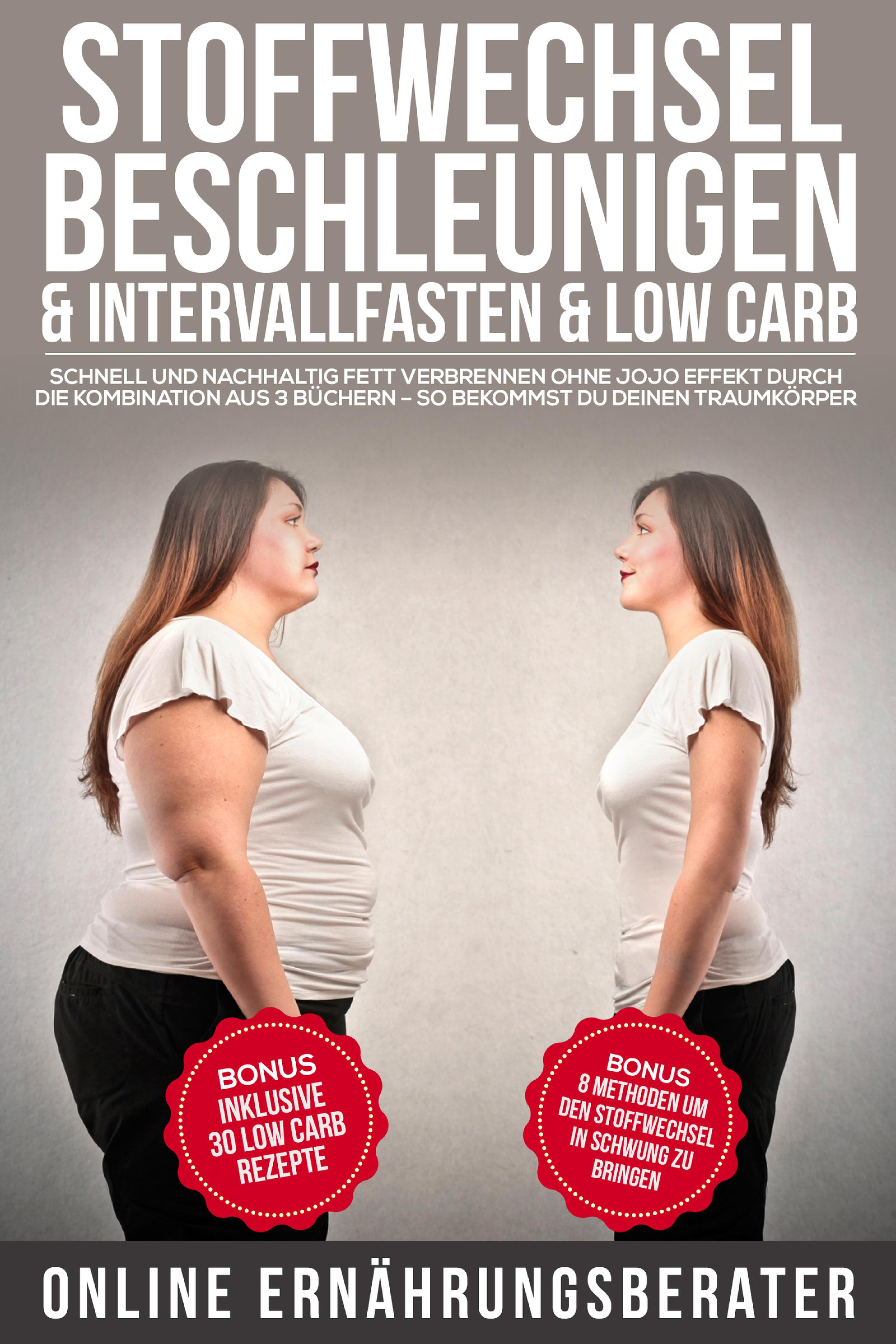 Обложка книги «Stoffwechsel beschleunigen & Intervallfasten & Low Carb»