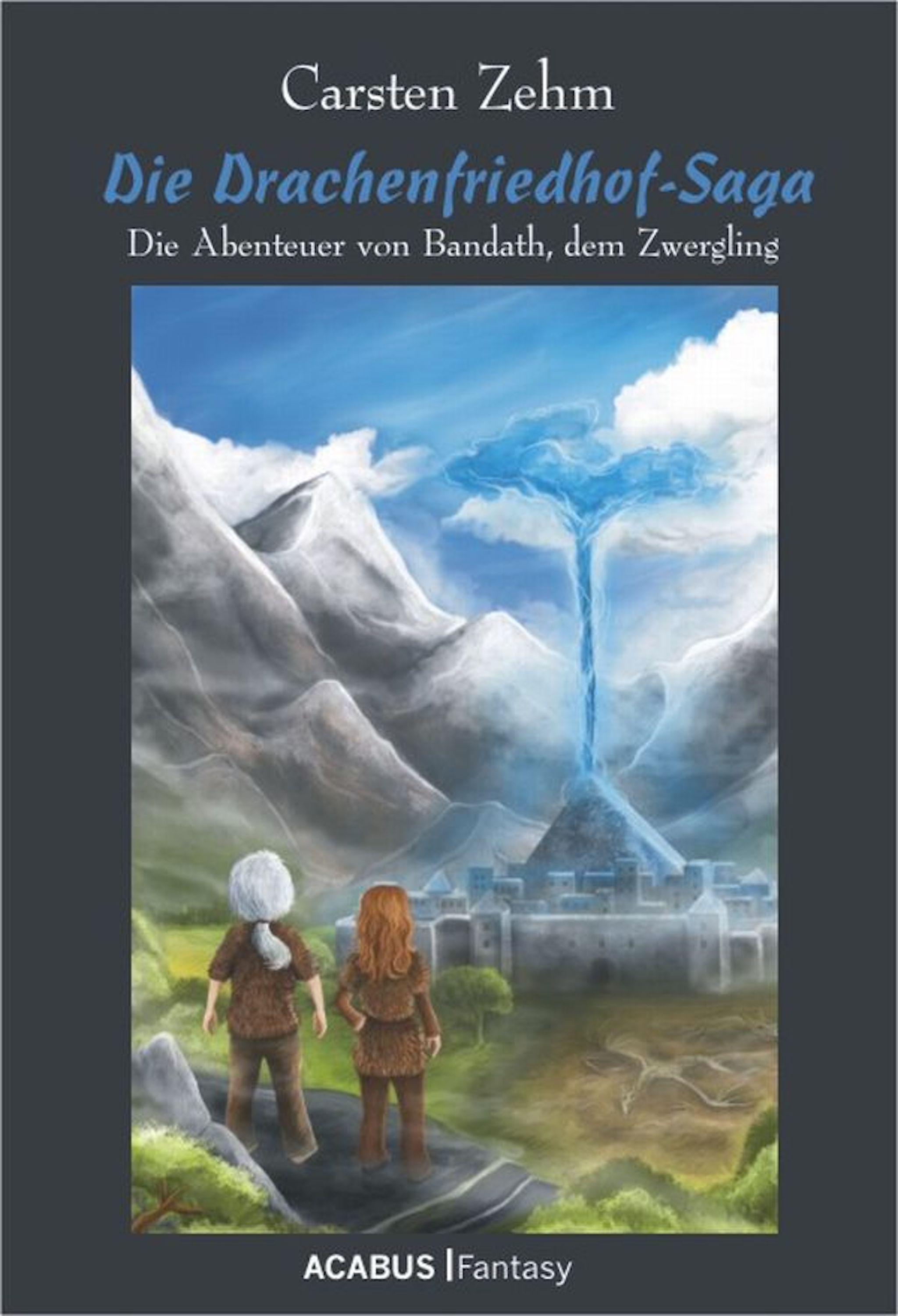 Обложка книги «Die Drachenfriedhof-Saga. Die Abenteuer von Bandath, dem Zwergling»