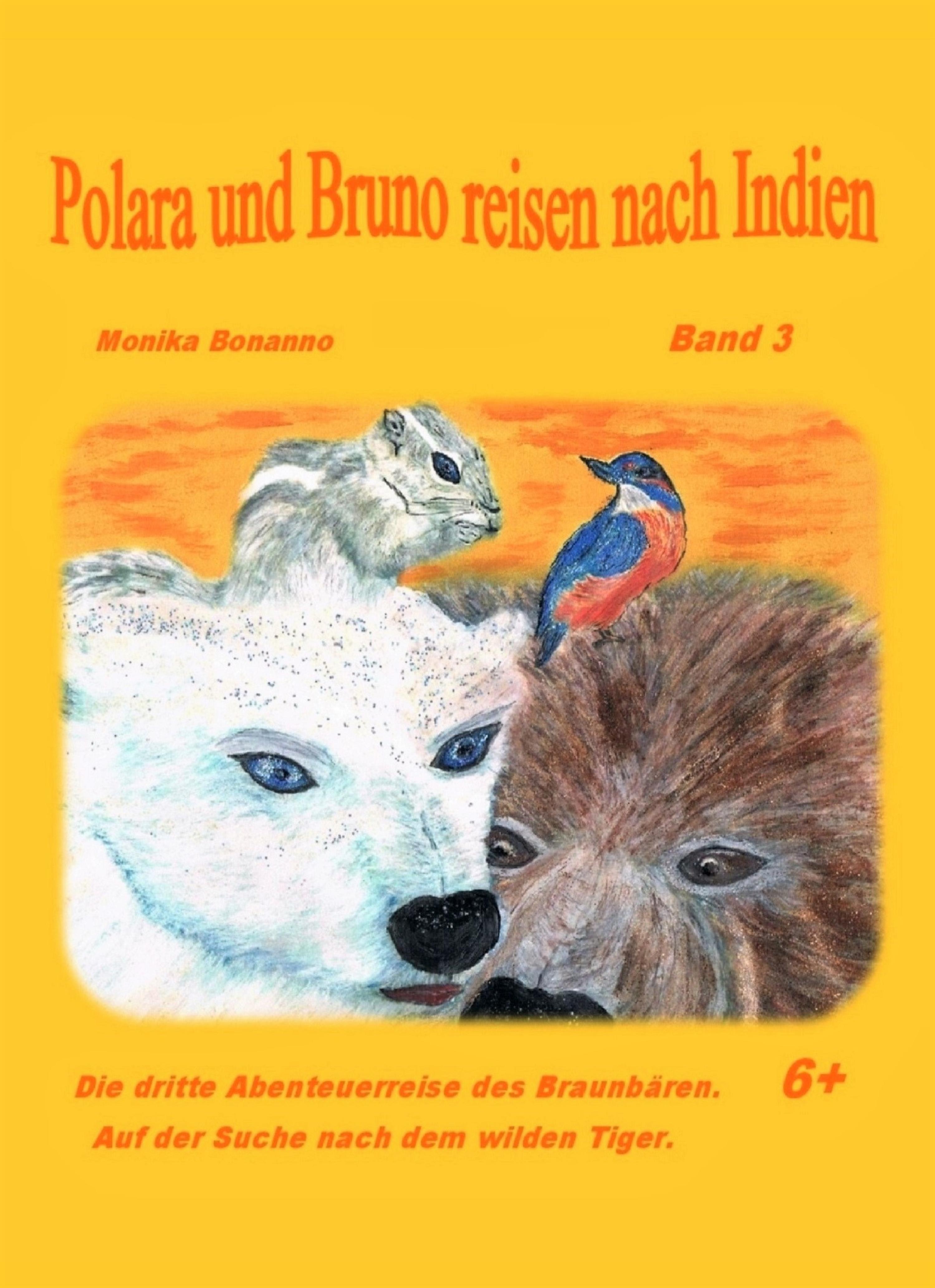 Обложка книги «Polara und Bruno reisen nach Indien»