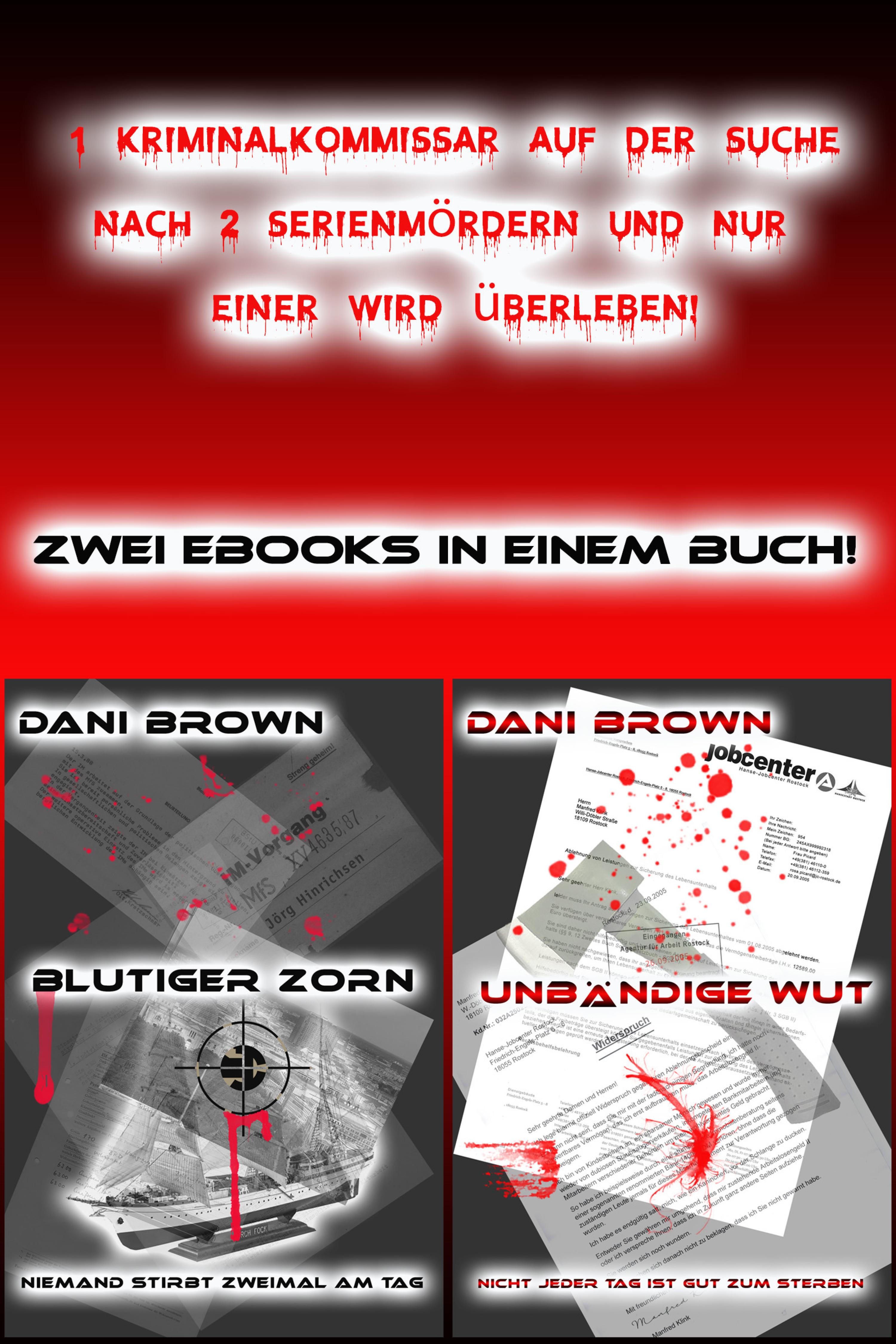 Обложка книги «Blutiger Zorn & Unbändige Wut»