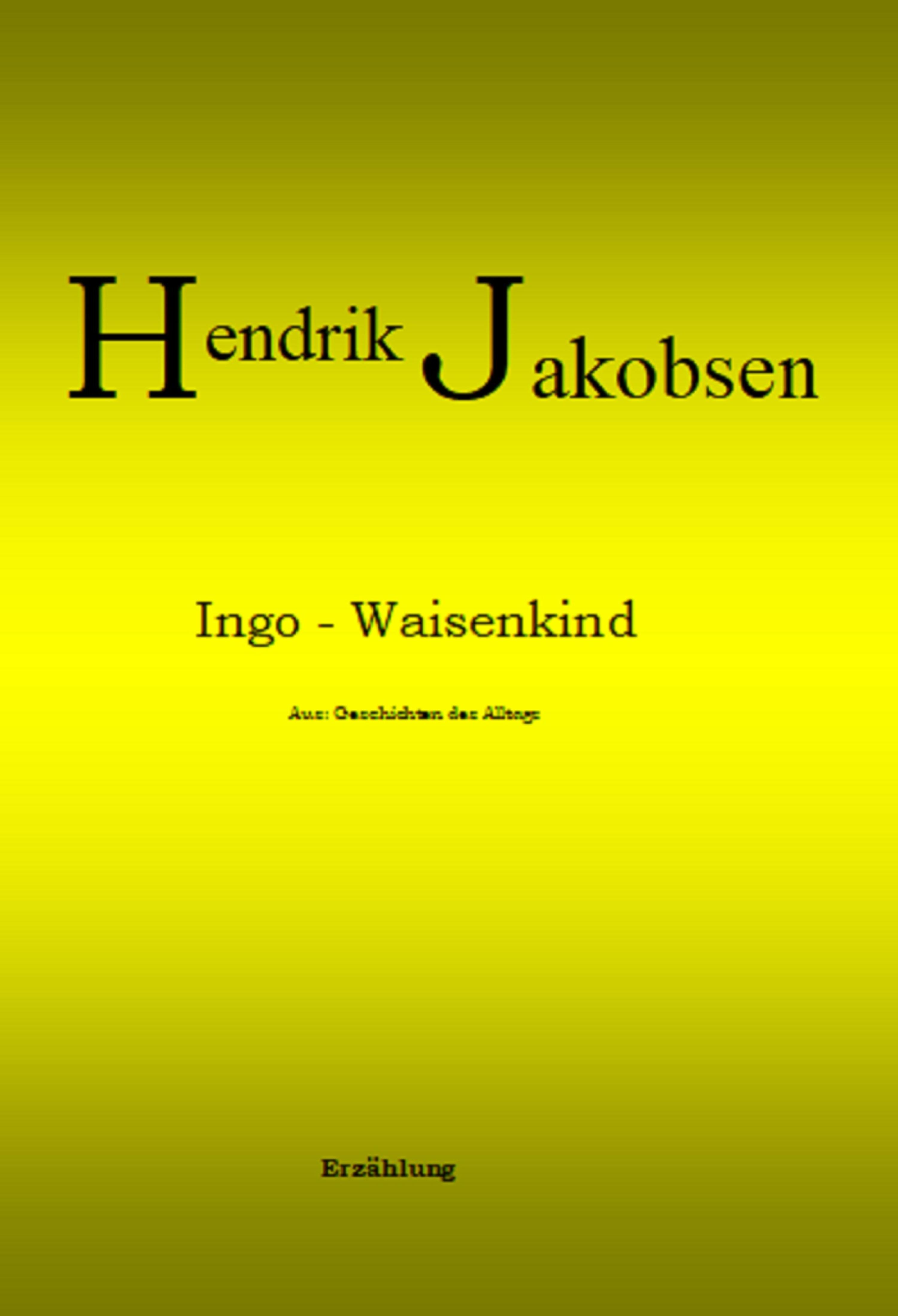 Обложка книги «Ingo - Waisenkind»