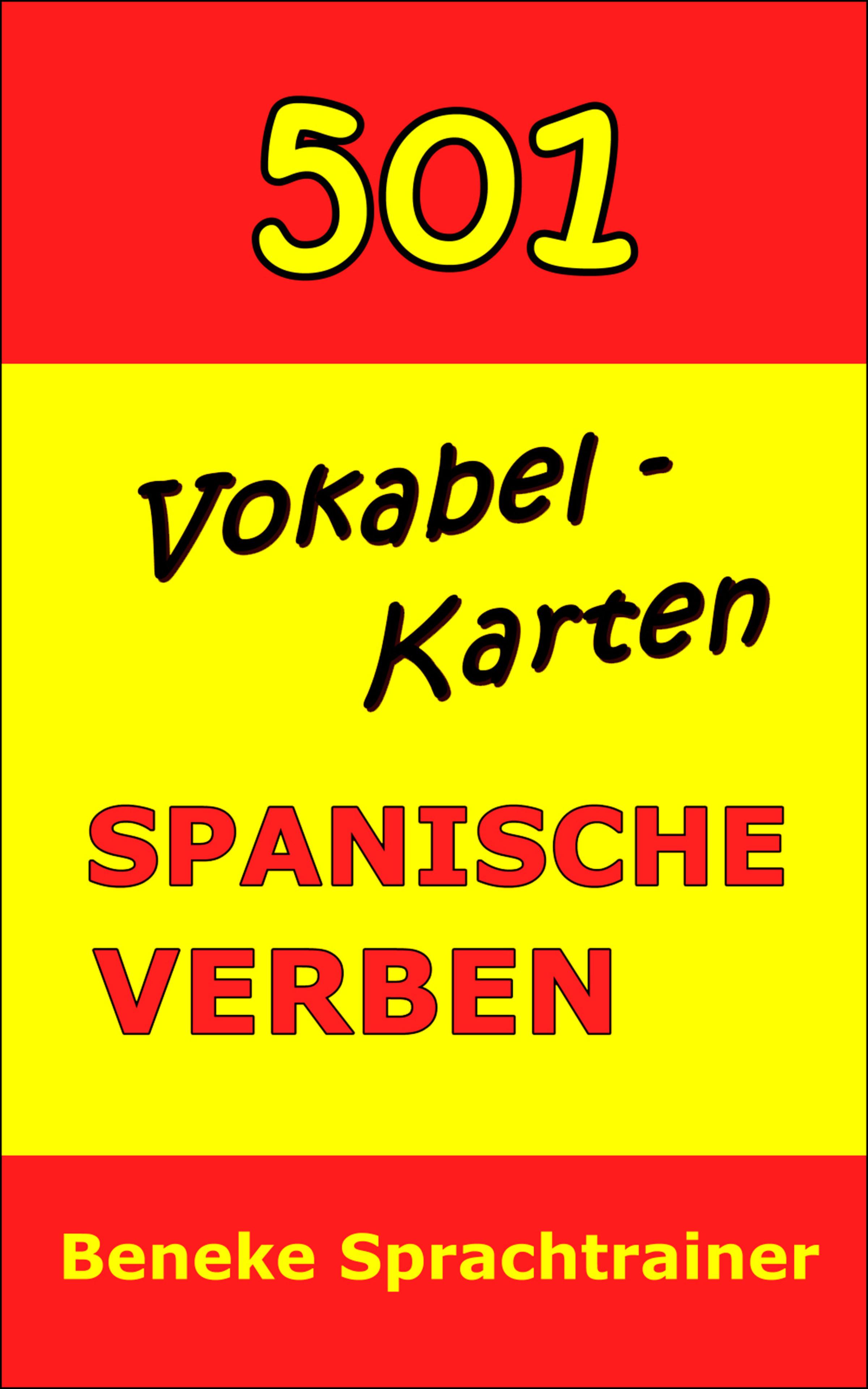 Обложка книги «Vokabel-Trainer Spanische Verben»