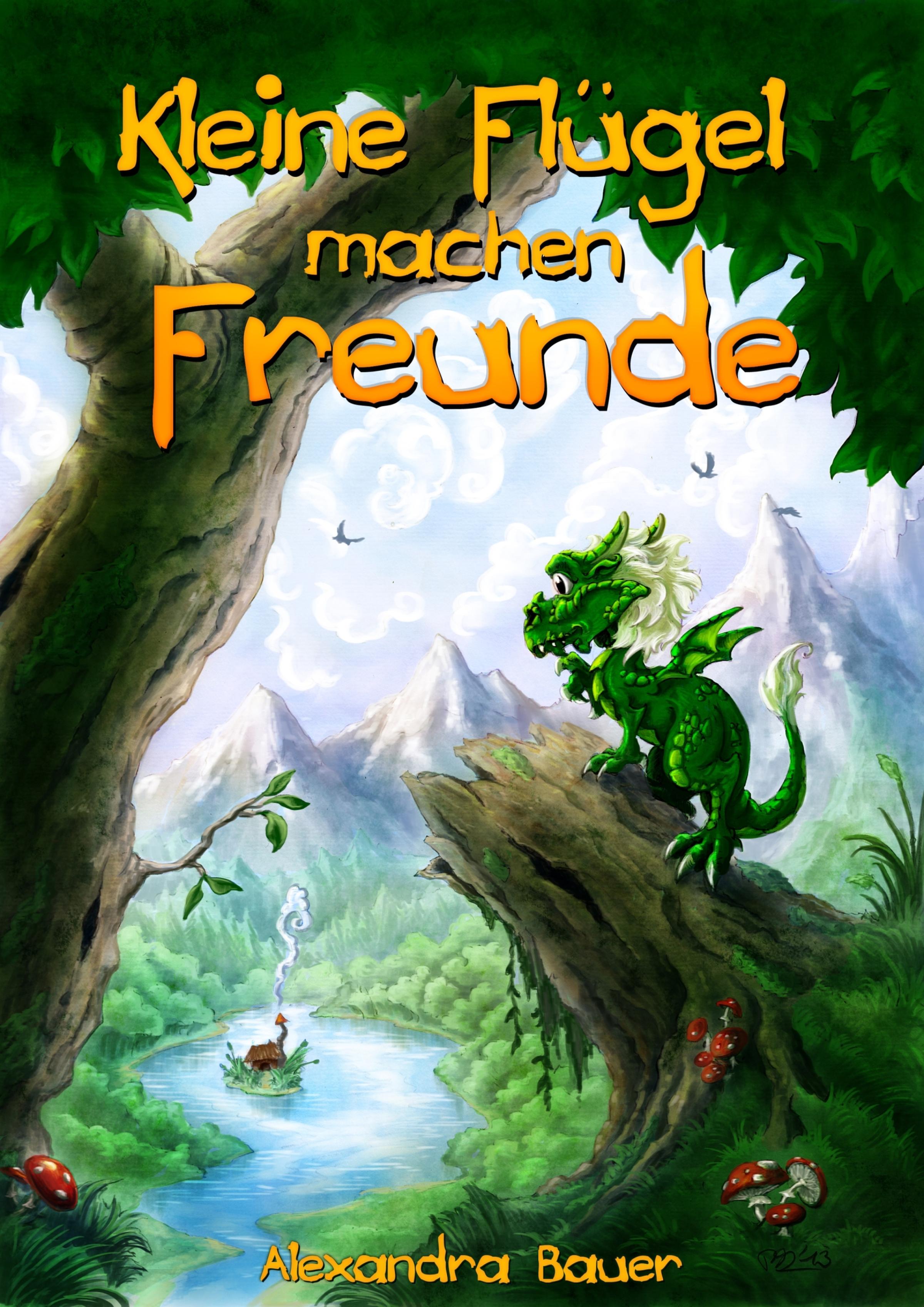 Обложка книги «Kleine Flügel machen Freunde»