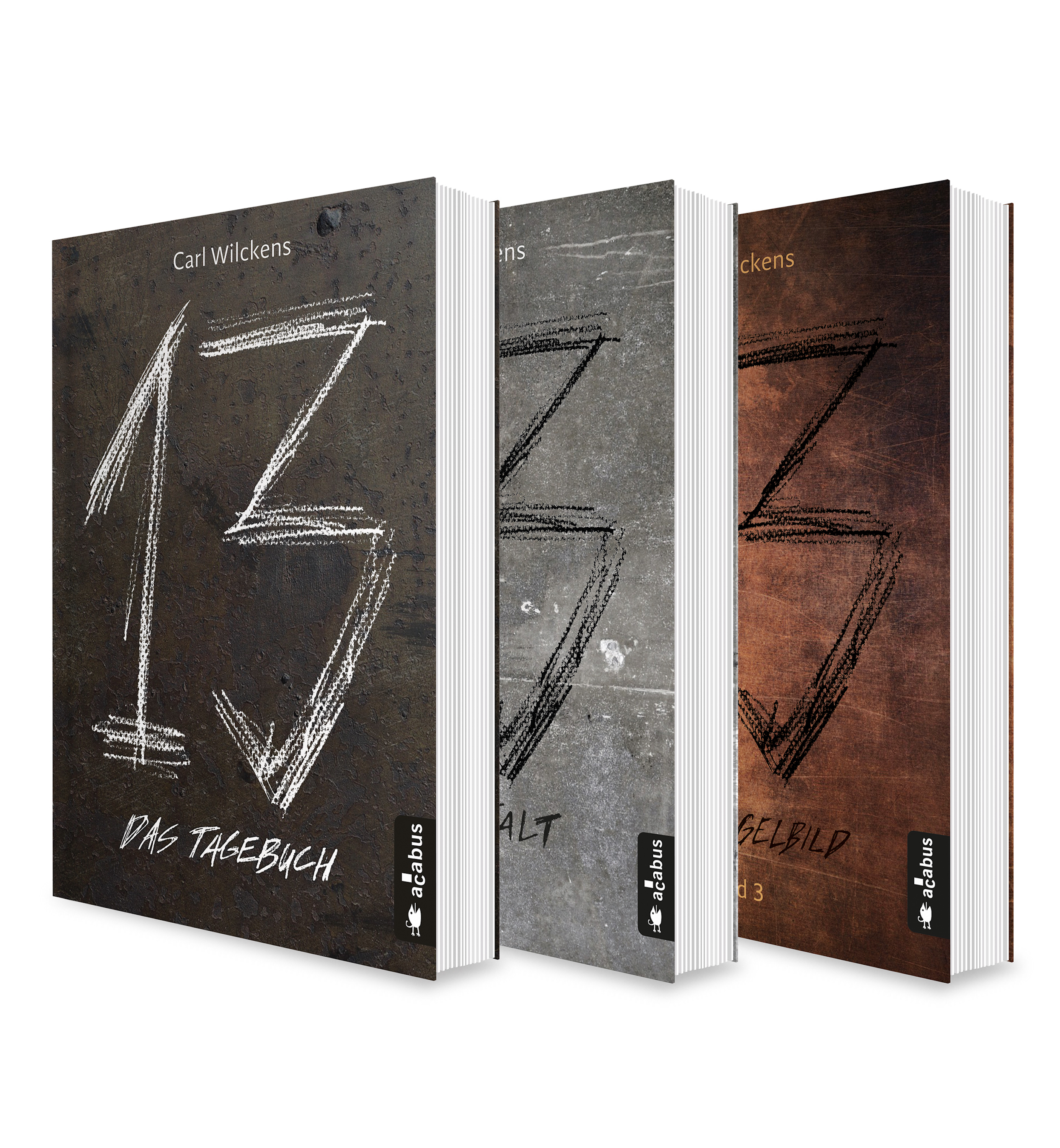 Обложка книги «Dreizehn Band 1-3: Das Tagebuch / Die Anstalt / Das Spiegelbild»