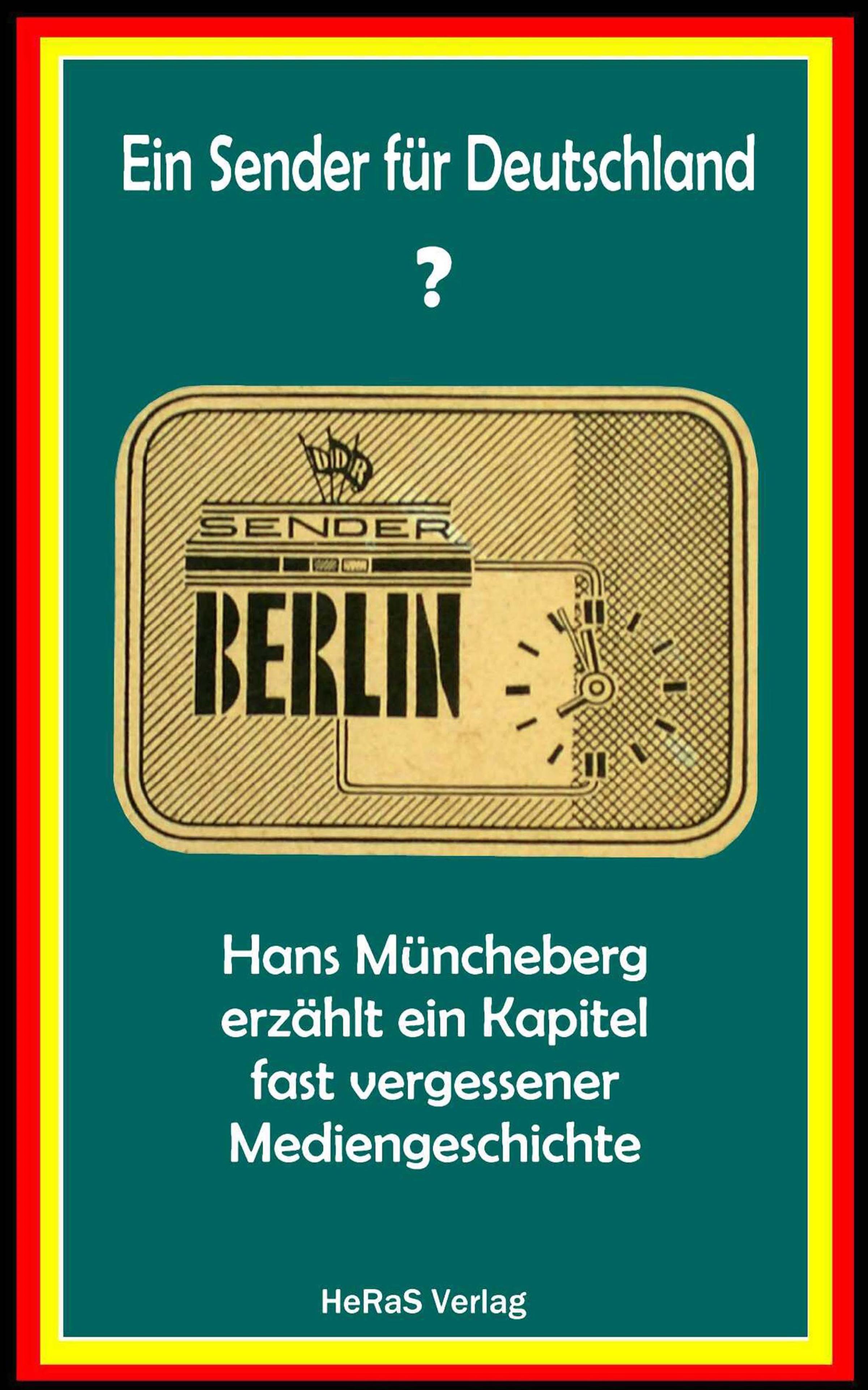 Обложка книги «Ein Sender für Deutschland?»