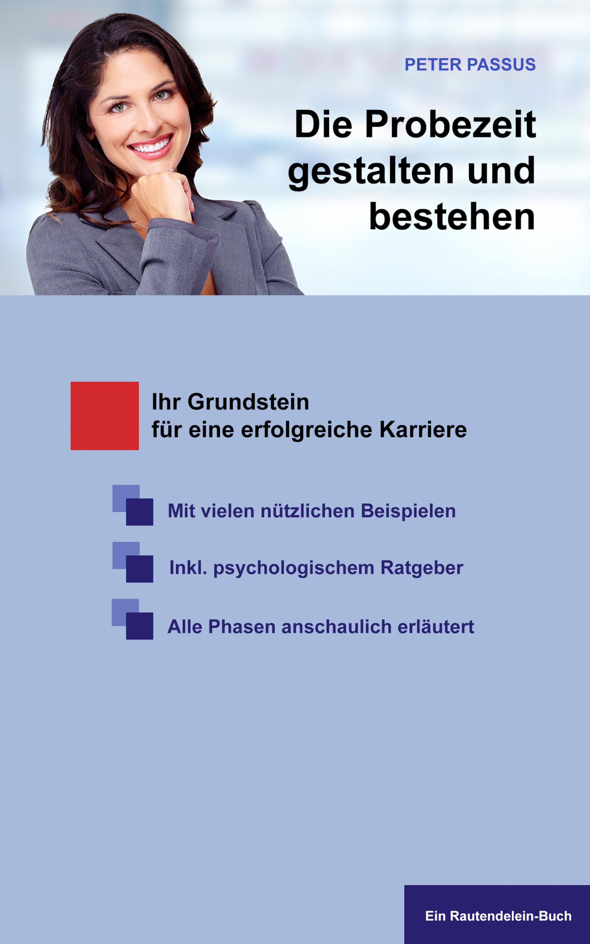 Обложка книги «Die Probezeit gestalten und bestehen»