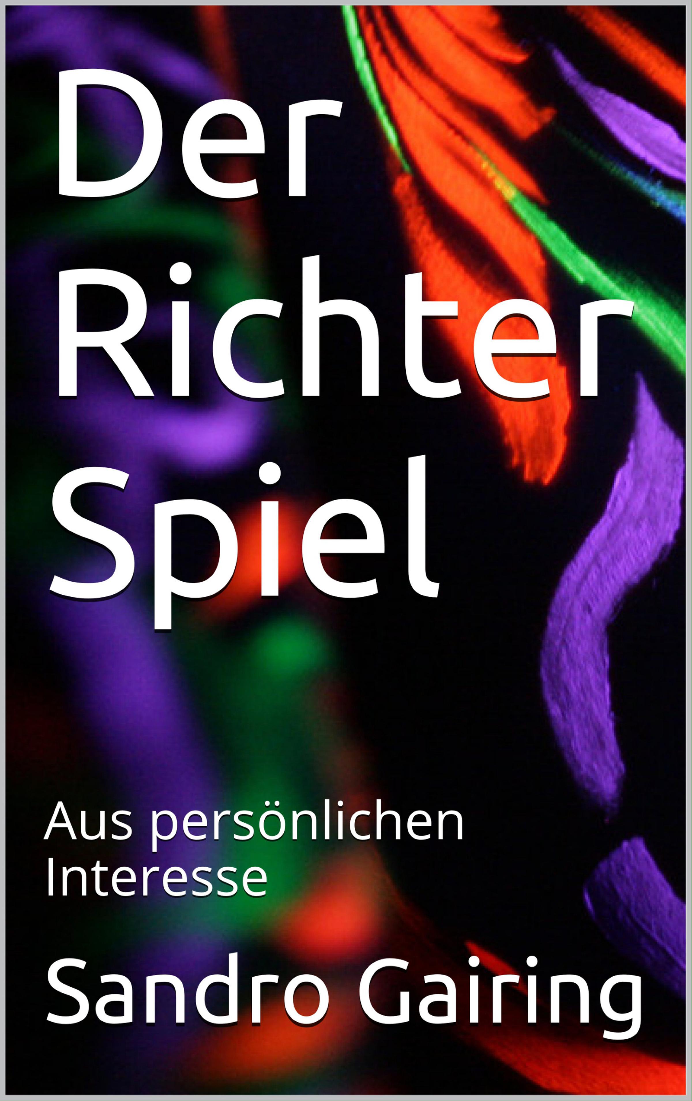 Обложка книги «Der Richter Spiel»