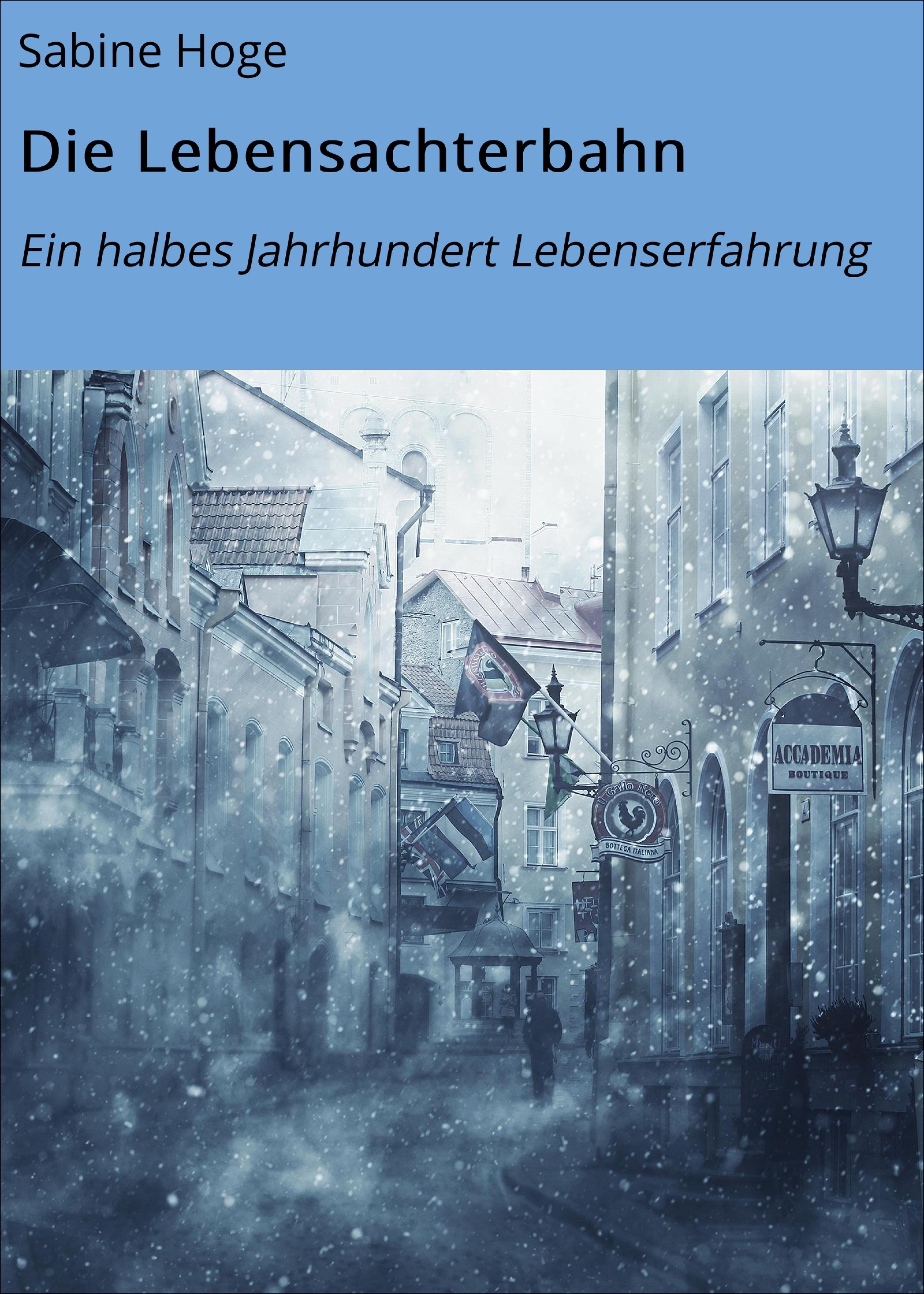 Обложка книги «Die Lebensachterbahn»