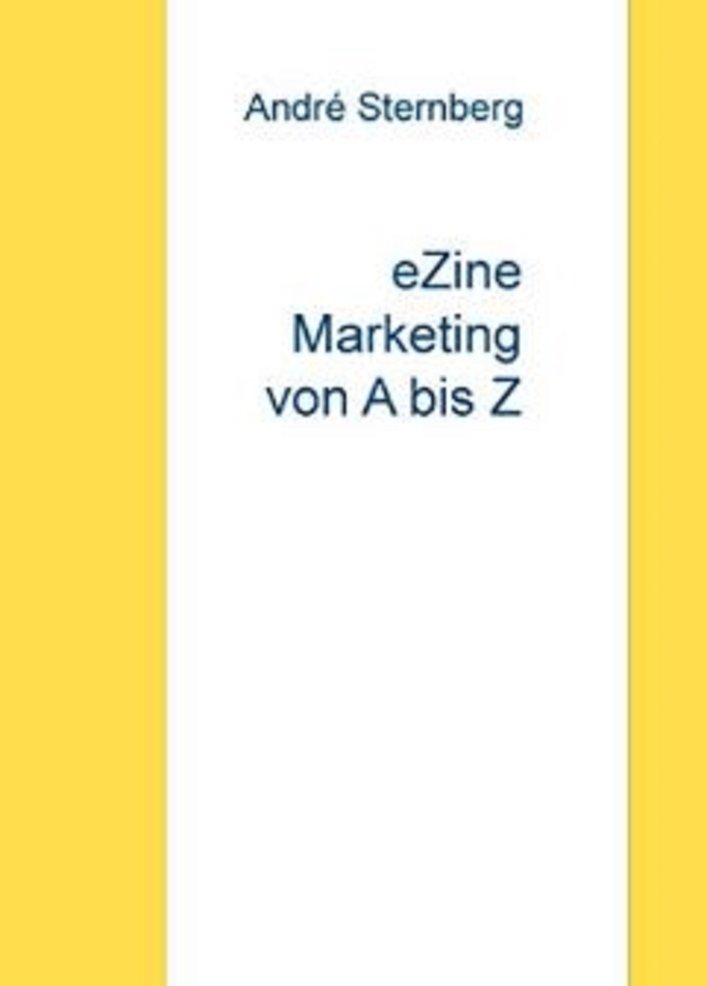 Обложка книги «eZine Marketing von A bis Z»