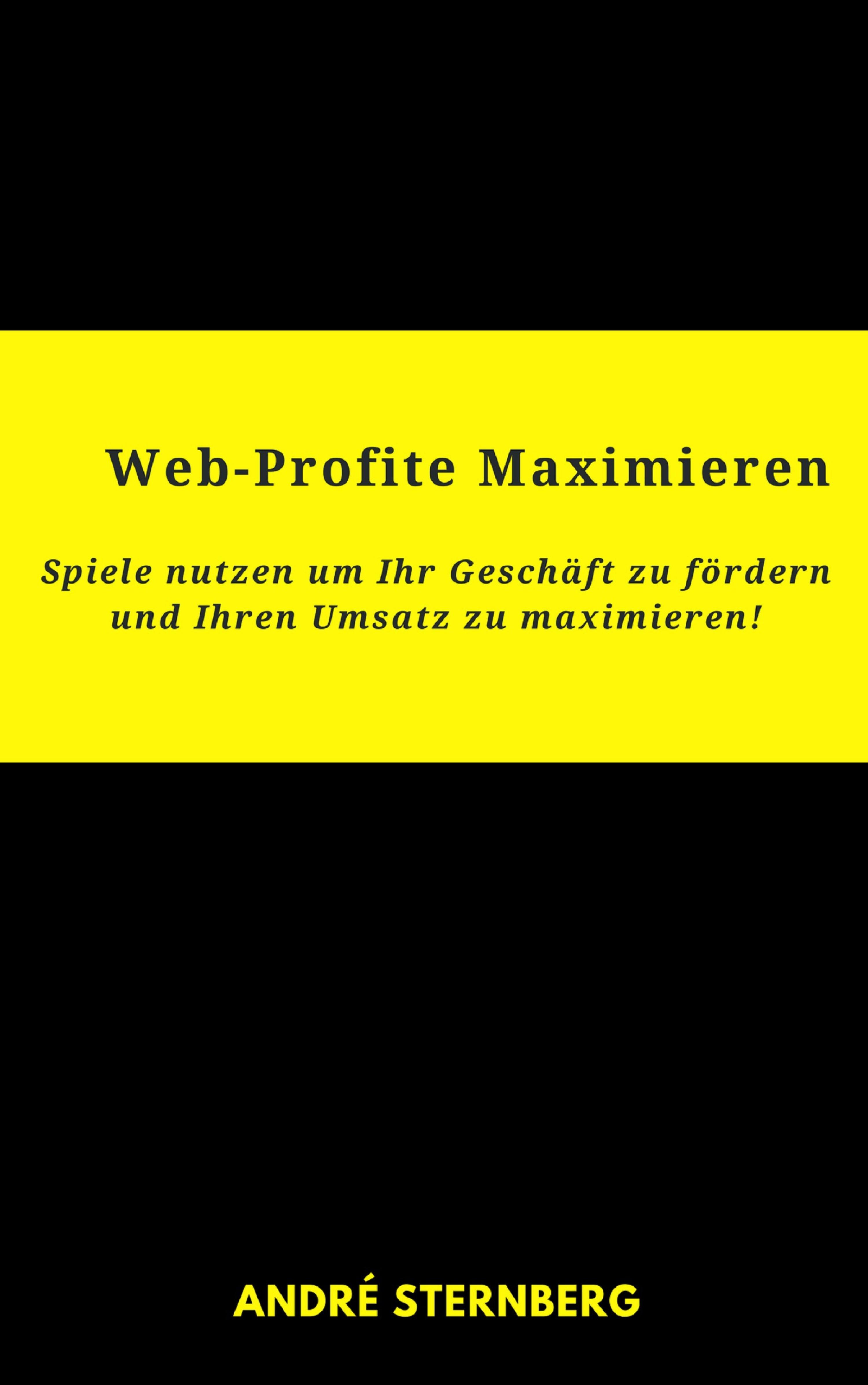 Обложка книги «Web-Profite Maximieren»