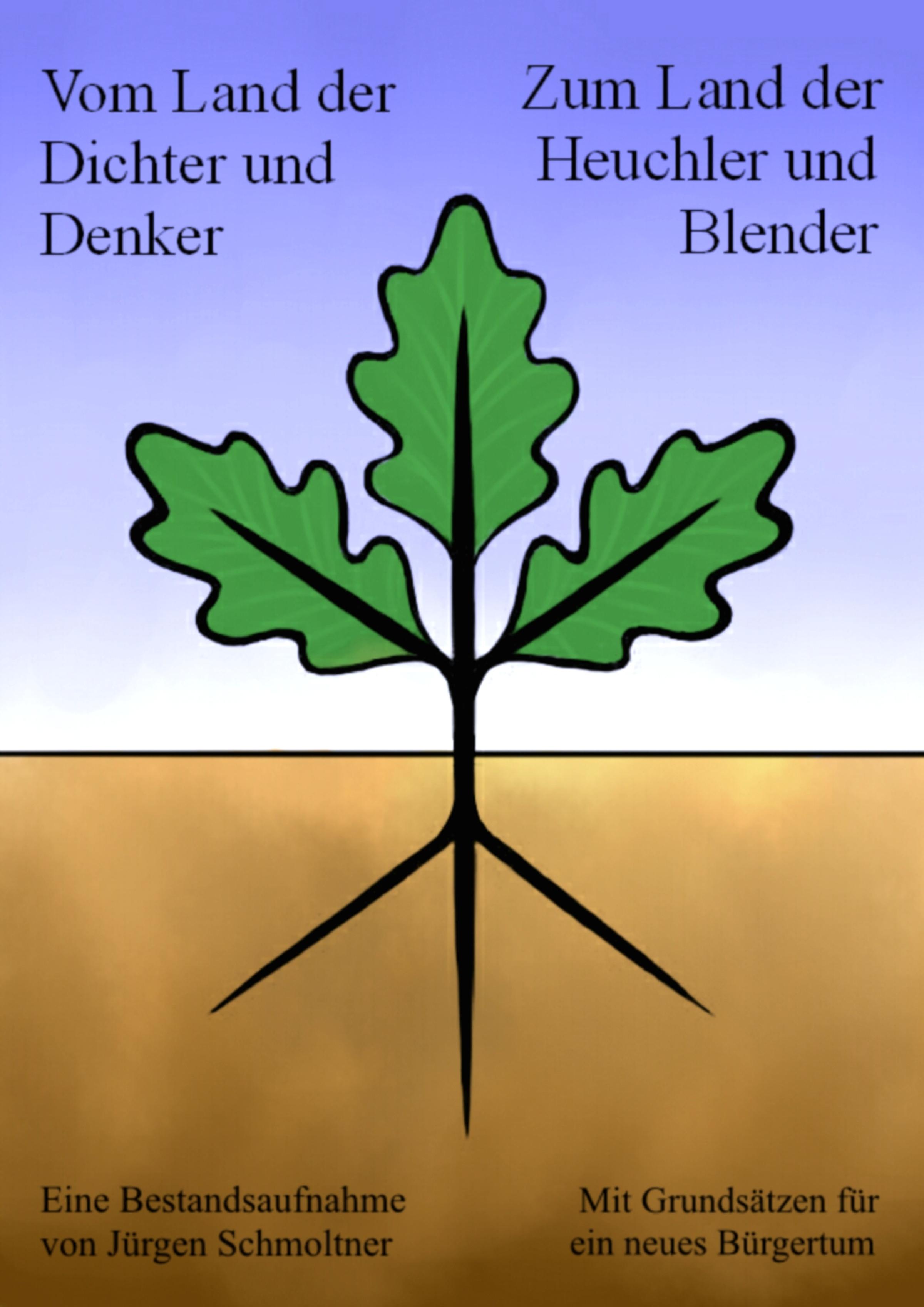 Обложка книги «Vom Land der Dichter und Denker zum Land der Heuchler und Blender»