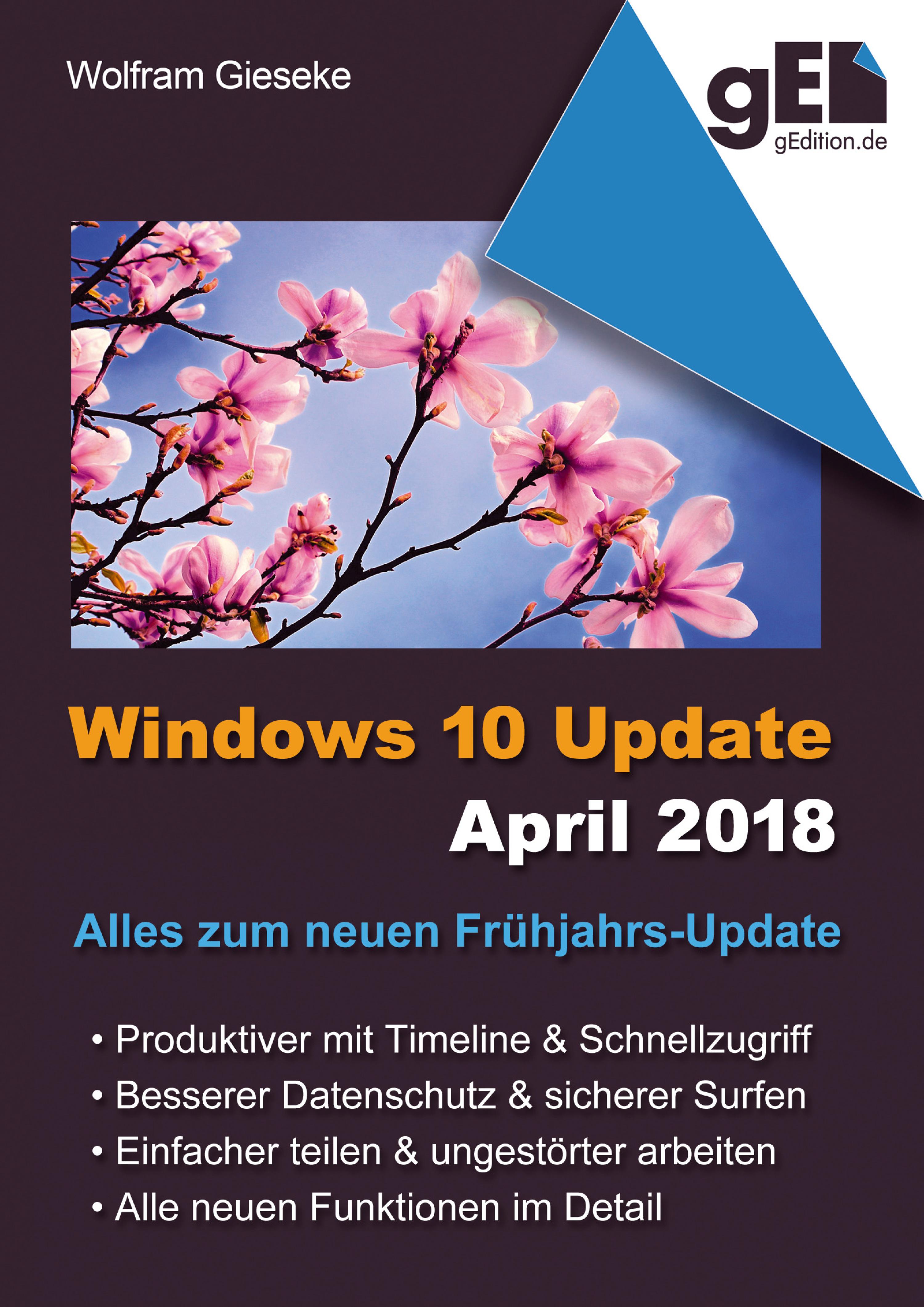 Обложка книги «Windows 10 Update April 2018»