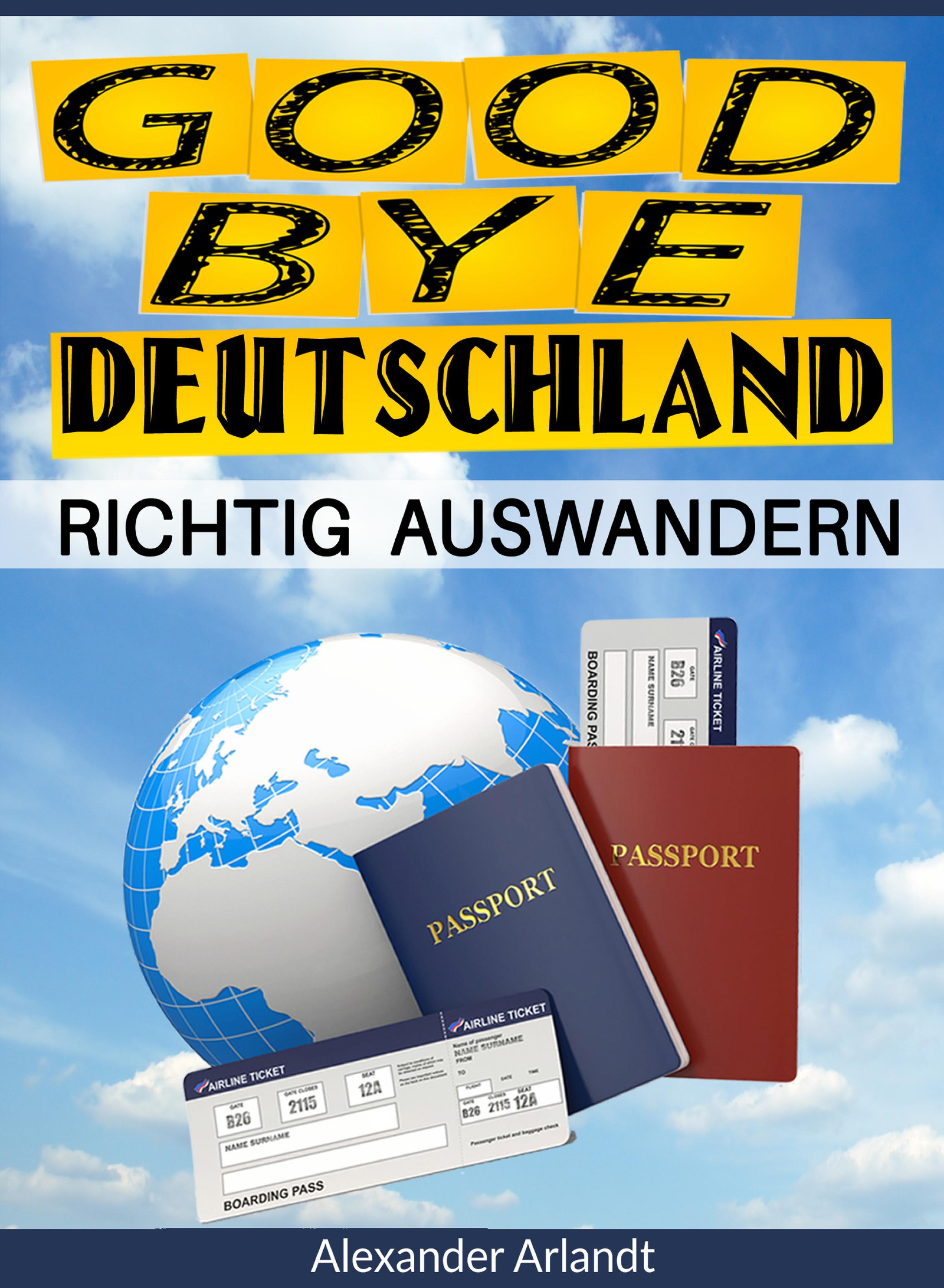 Обложка книги «Richtig auswandern»