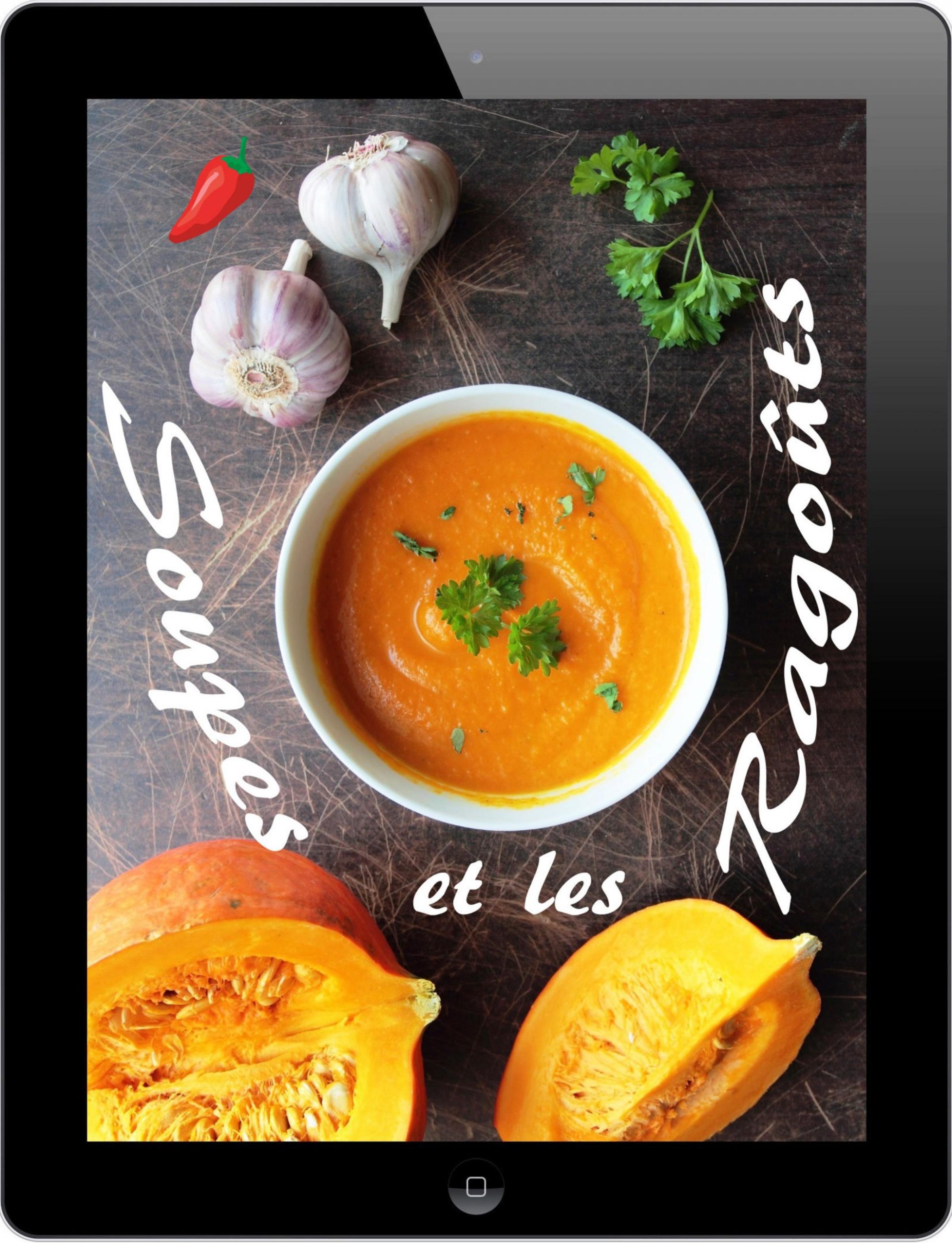Обложка книги «Soupes et les Ragoût»
