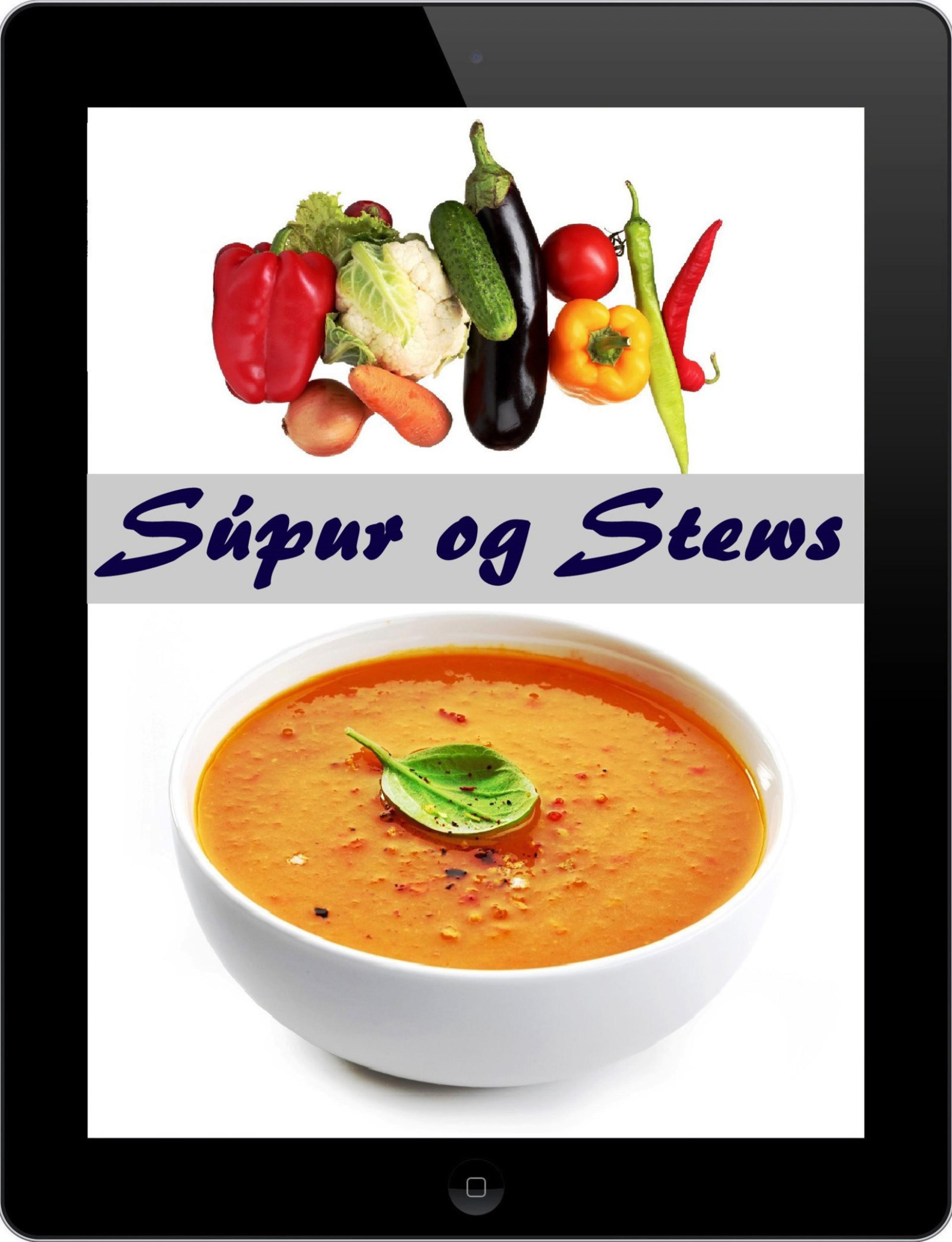 Обложка книги «Súpur og Stews»