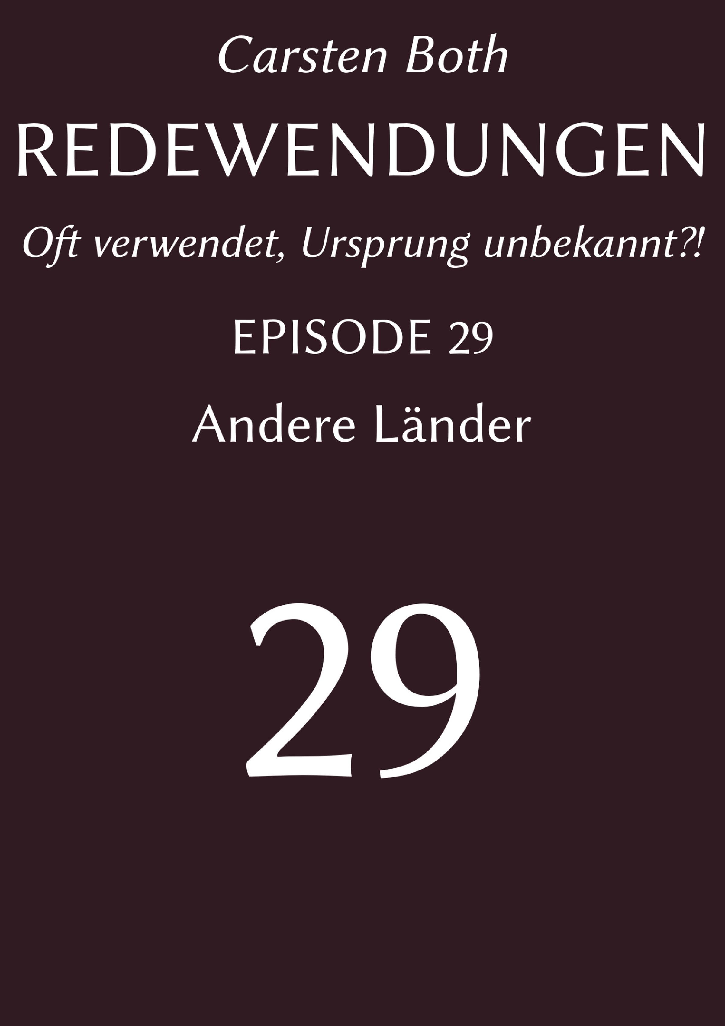 Обложка книги «Redewendungen: Andere Länder»