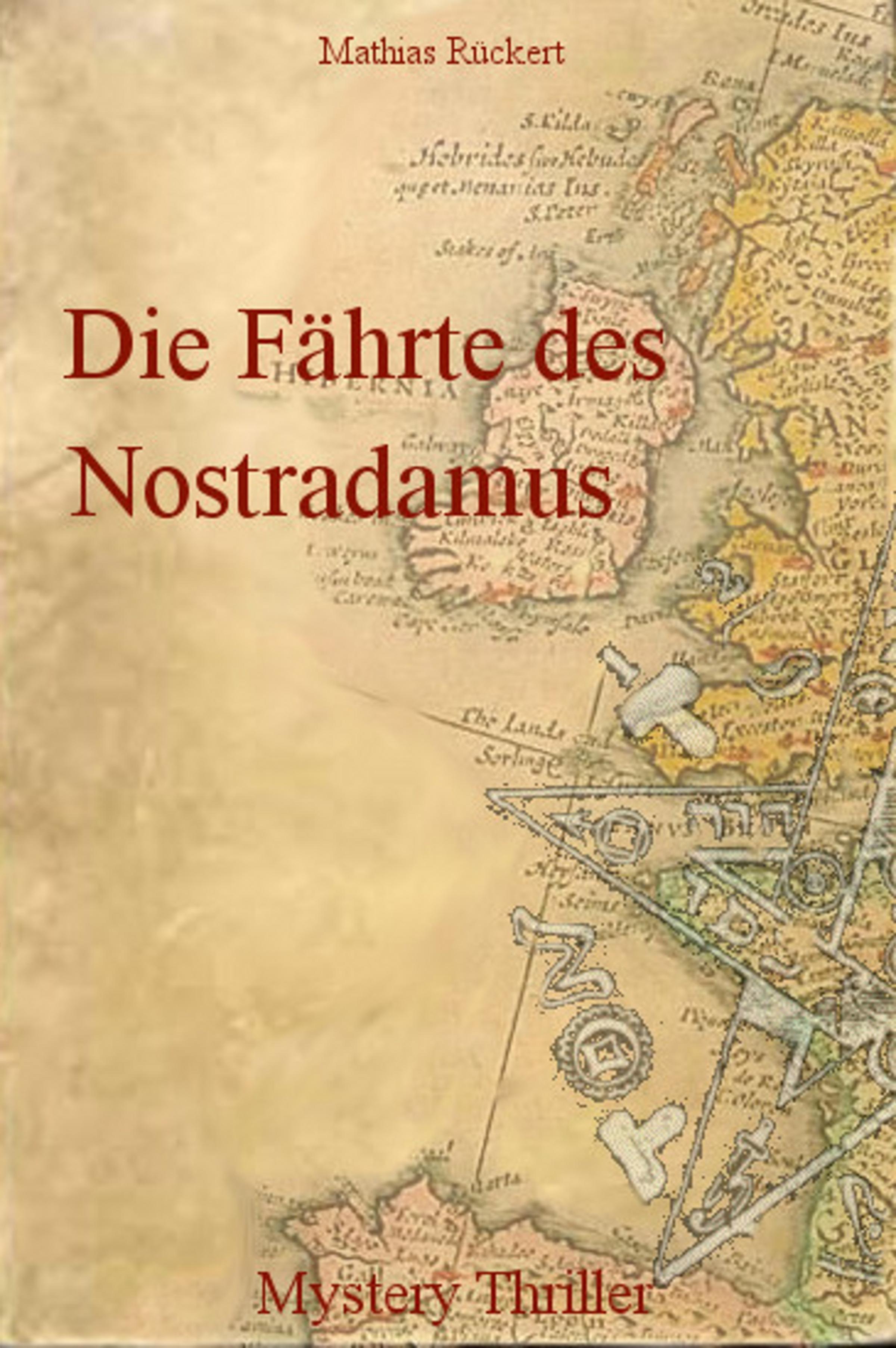 Обложка книги «Die Fährte des Nostradamus»