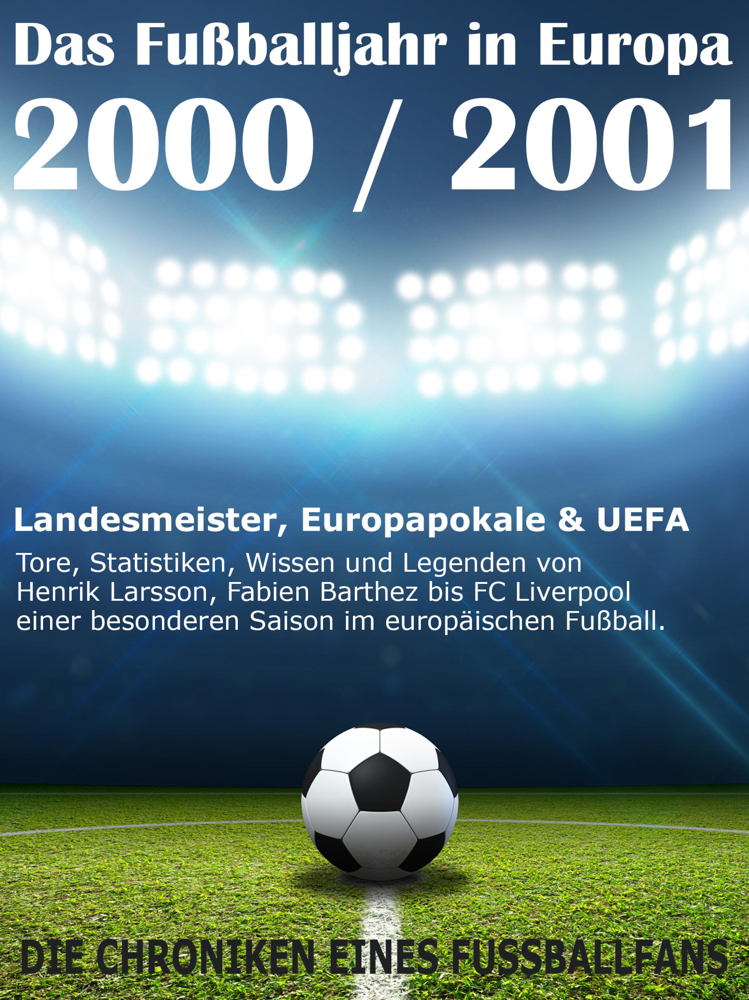Обложка книги «Das Fußballjahr in Europa 2000 / 2001»