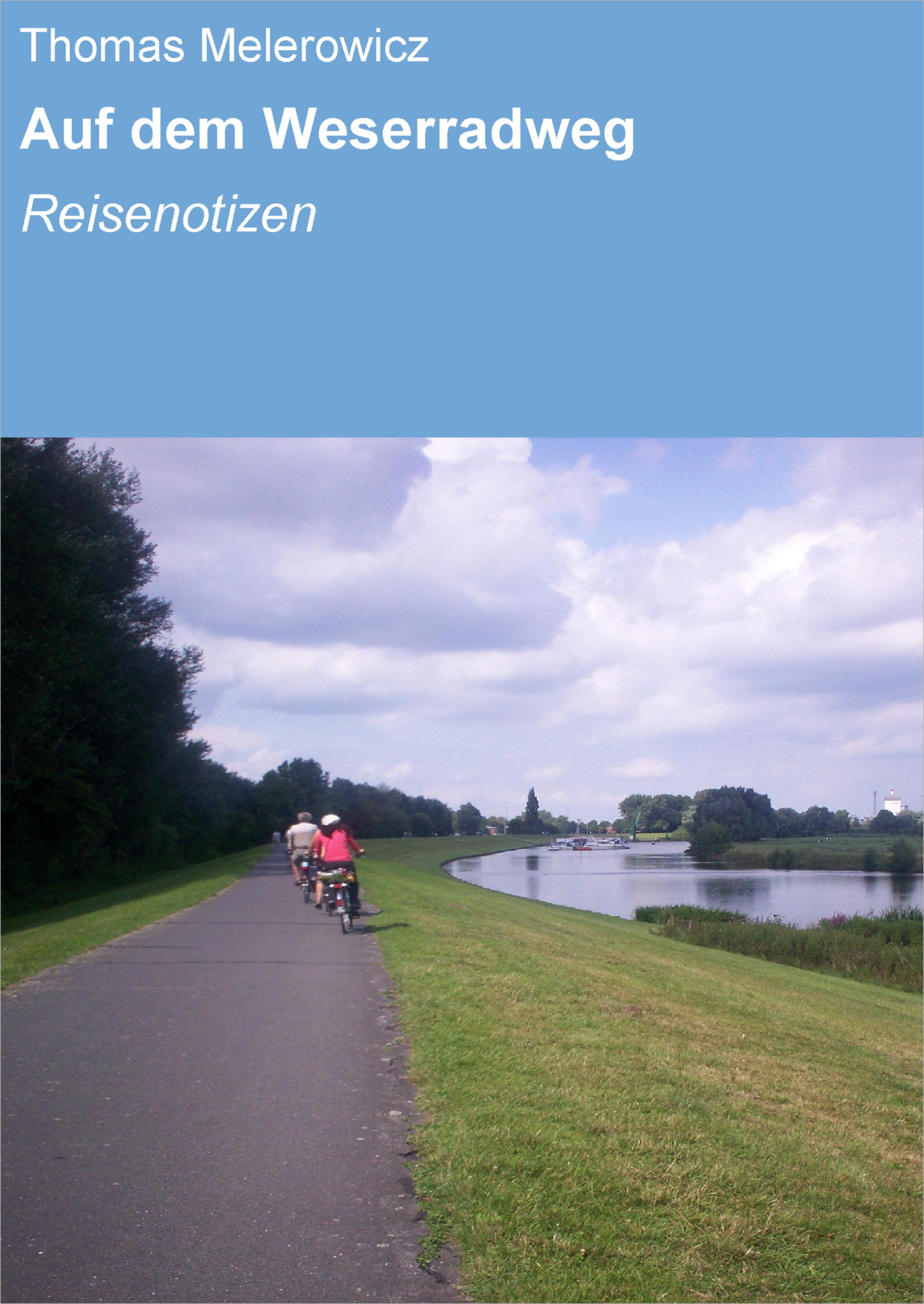 Обложка книги «Auf dem Weserradweg»