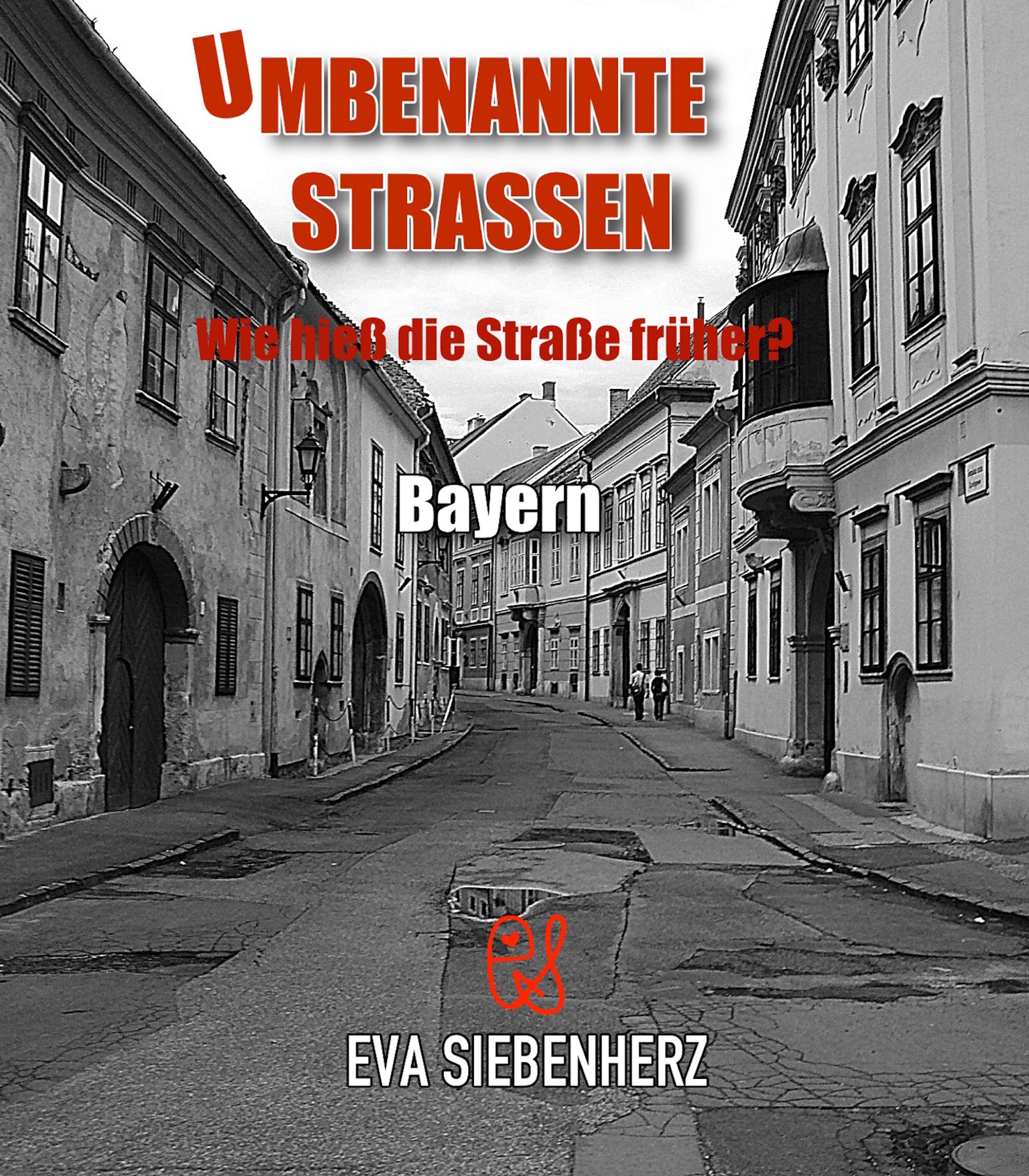 Обложка книги «Umbenannte Straßen in Bayern»