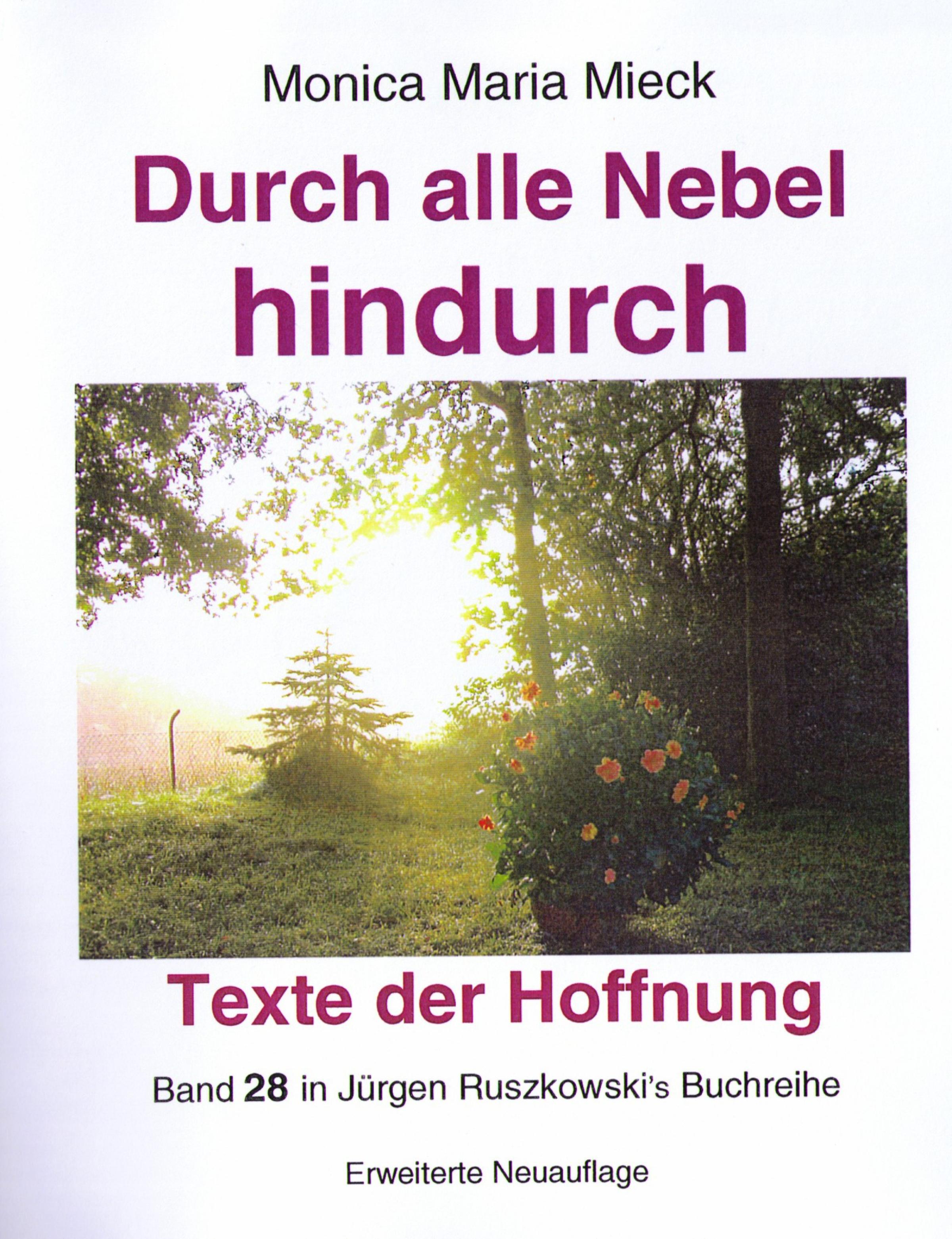 Обложка книги «Durch alle Nebel hindurch – Texte der Hoffnung»