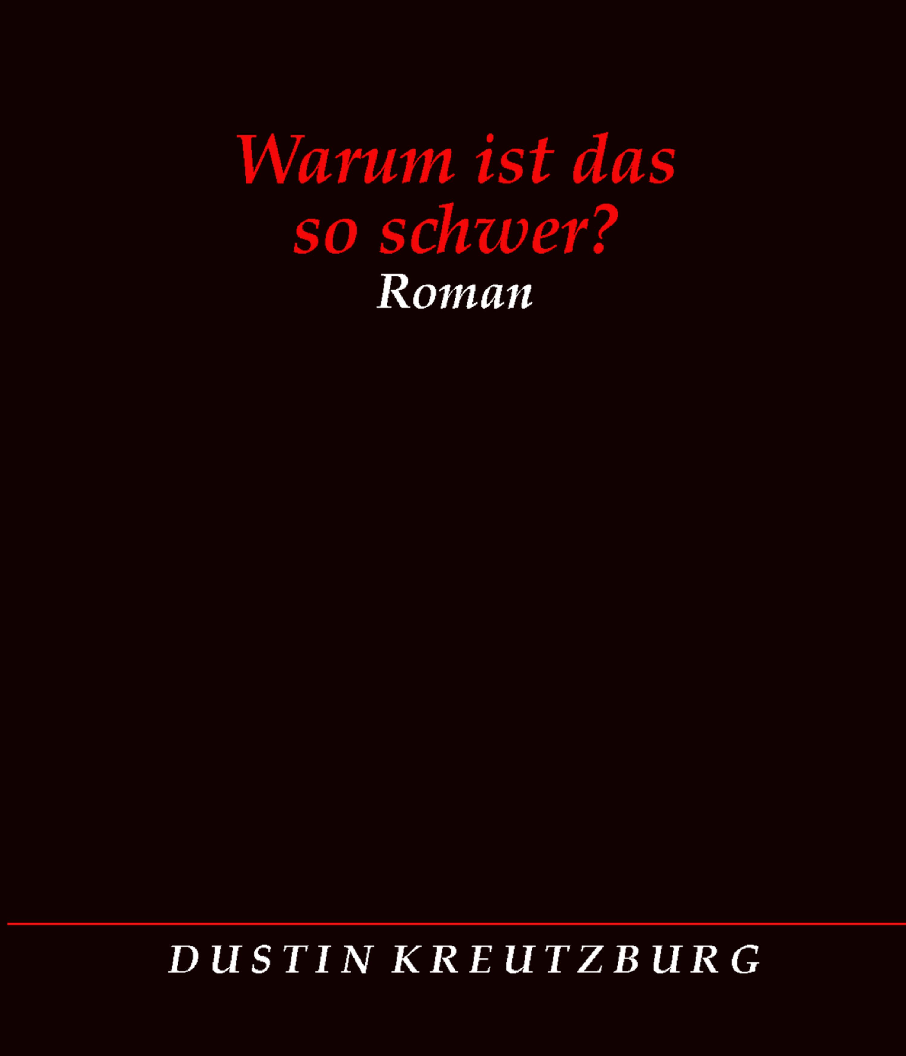 Обложка книги «Warum ist das so schwer?»