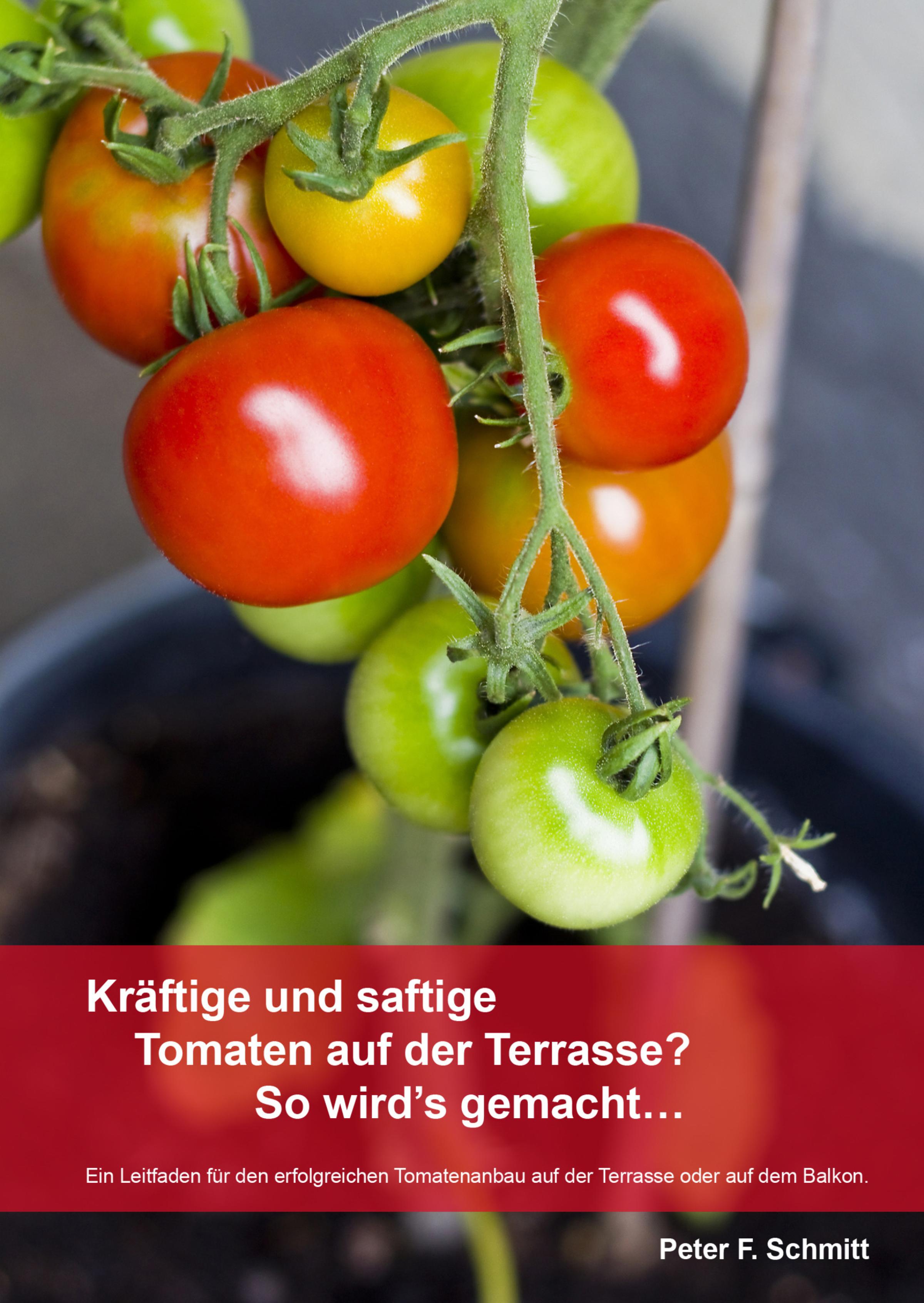 Обложка книги «Kräftige und saftige Tomaten auf der Terrasse? So wird's gemacht…»